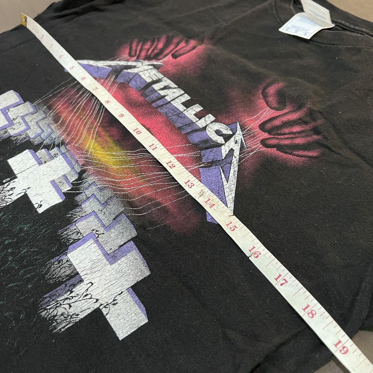 Metallica Vintage Y2K Metallica Master of Puppets Tee M Faded metal Size US M / EU 48-50 / 2 - 11 Thumbnail