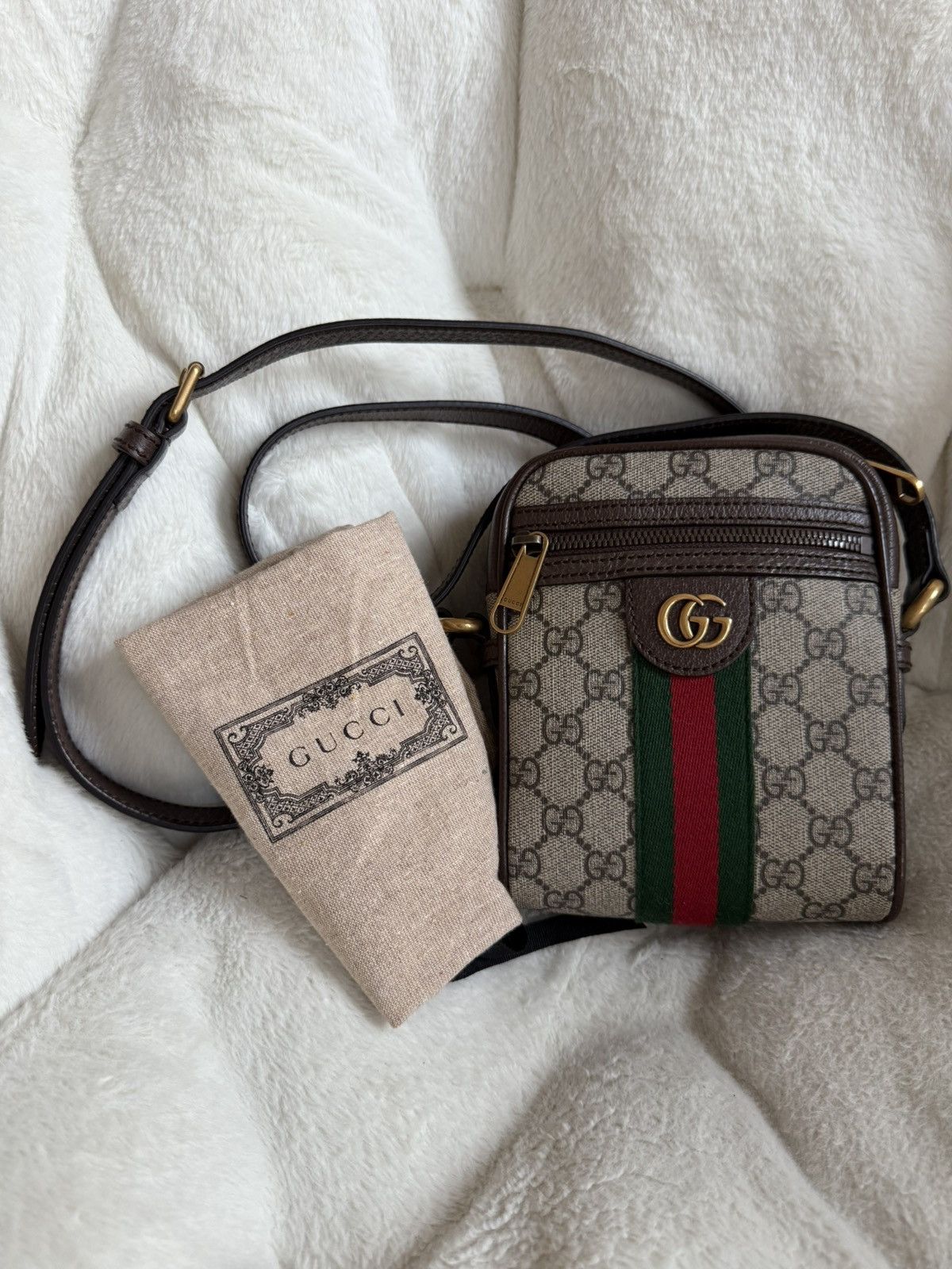 Gucci GUCCI Ophidia Shelly Line GG Supreme Shoulder Bag Size ONE SIZE - 2 Thumbnail