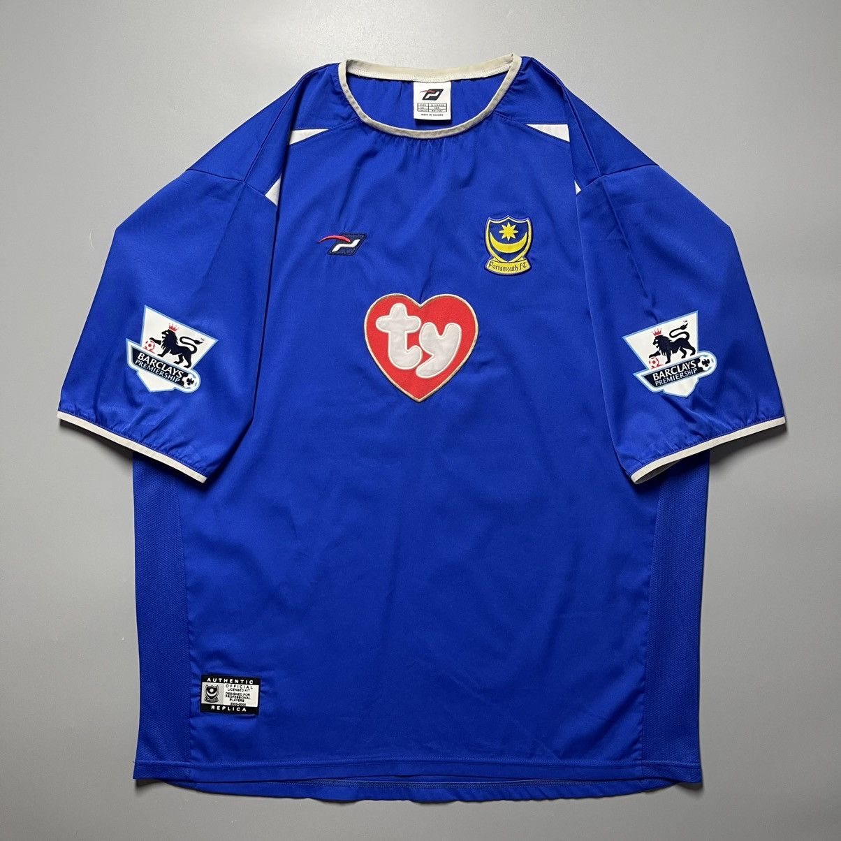Pompeii PORTSMOUTH POMPEY 2004/2005 FOOTBALL HOME JERSEY #20 YAKUBU Size US XL / EU 56 / 4 - 2 Thumbnail
