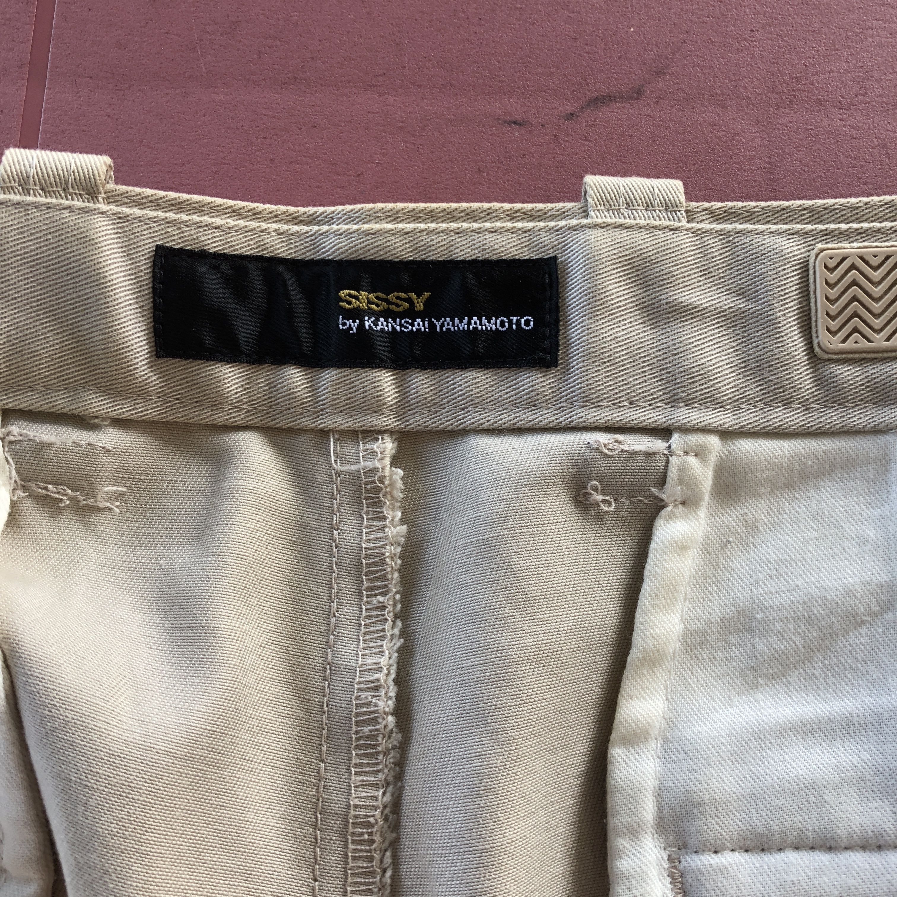 Japanese Brand Kansai Yamamoto Chino Pants Japanese Streetwear Trousers Size US 36 / EU 52 - 7 Thumbnail