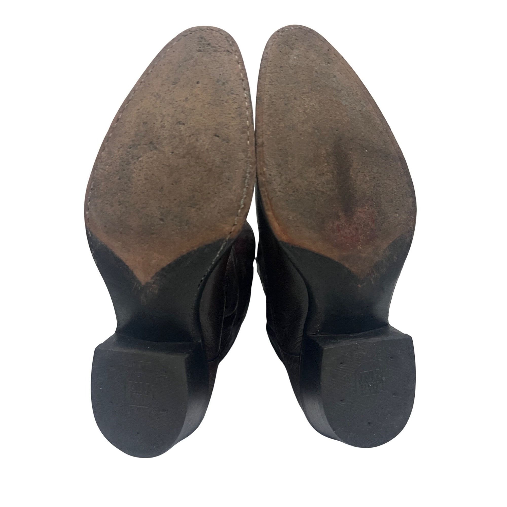 Dan Post Dan Post Mens Burgundy Leather Western Cowboy Boots US 8D Pu Size US 8 / EU 41 - 8 Thumbnail