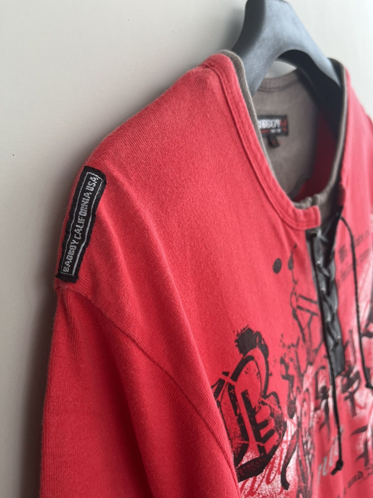 14th Addiction × KMRii × Yasuyuki Ishii Japanese Vintage BadBoy Poem Double Layer Seditionaries Punk Size US M / EU 48-50 / 2 - 4 Thumbnail