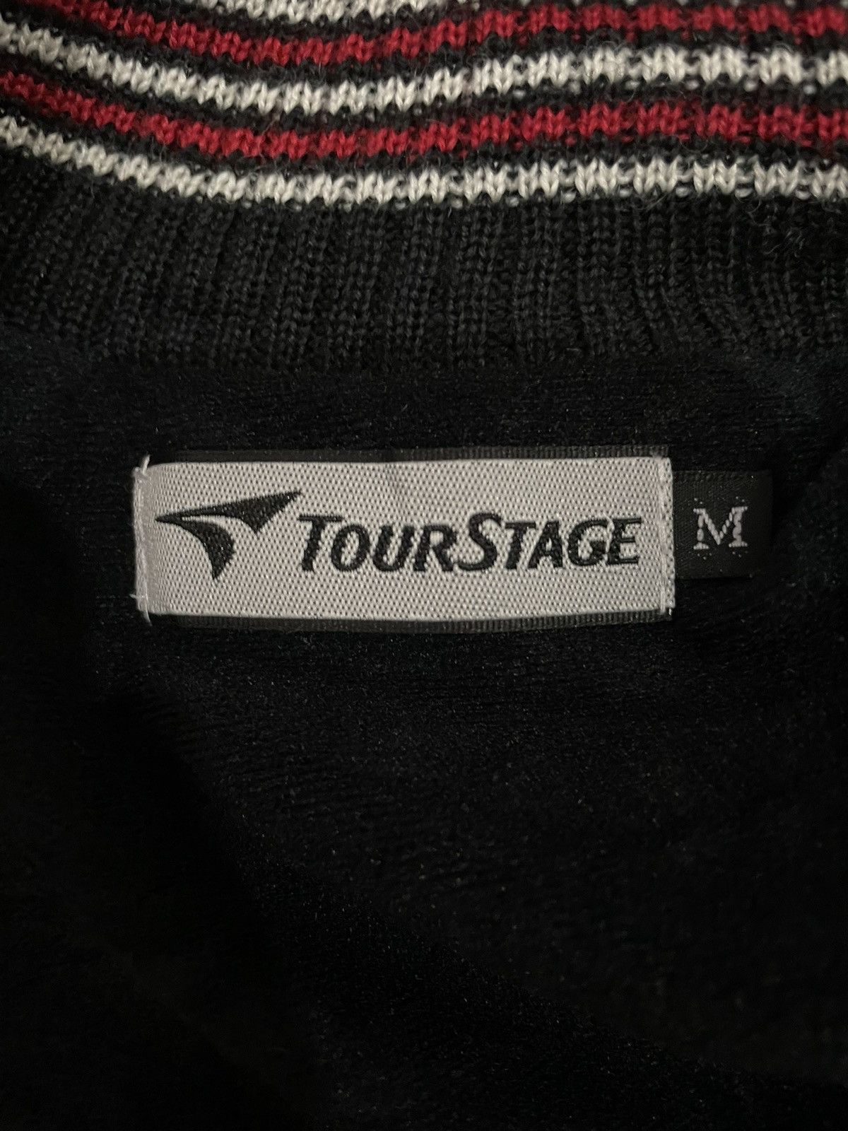 Japanese Brand Vintage Bridgestone Tour Stage Golf Knit Jacket Size US M / EU 48-50 / 2 - 14 Thumbnail
