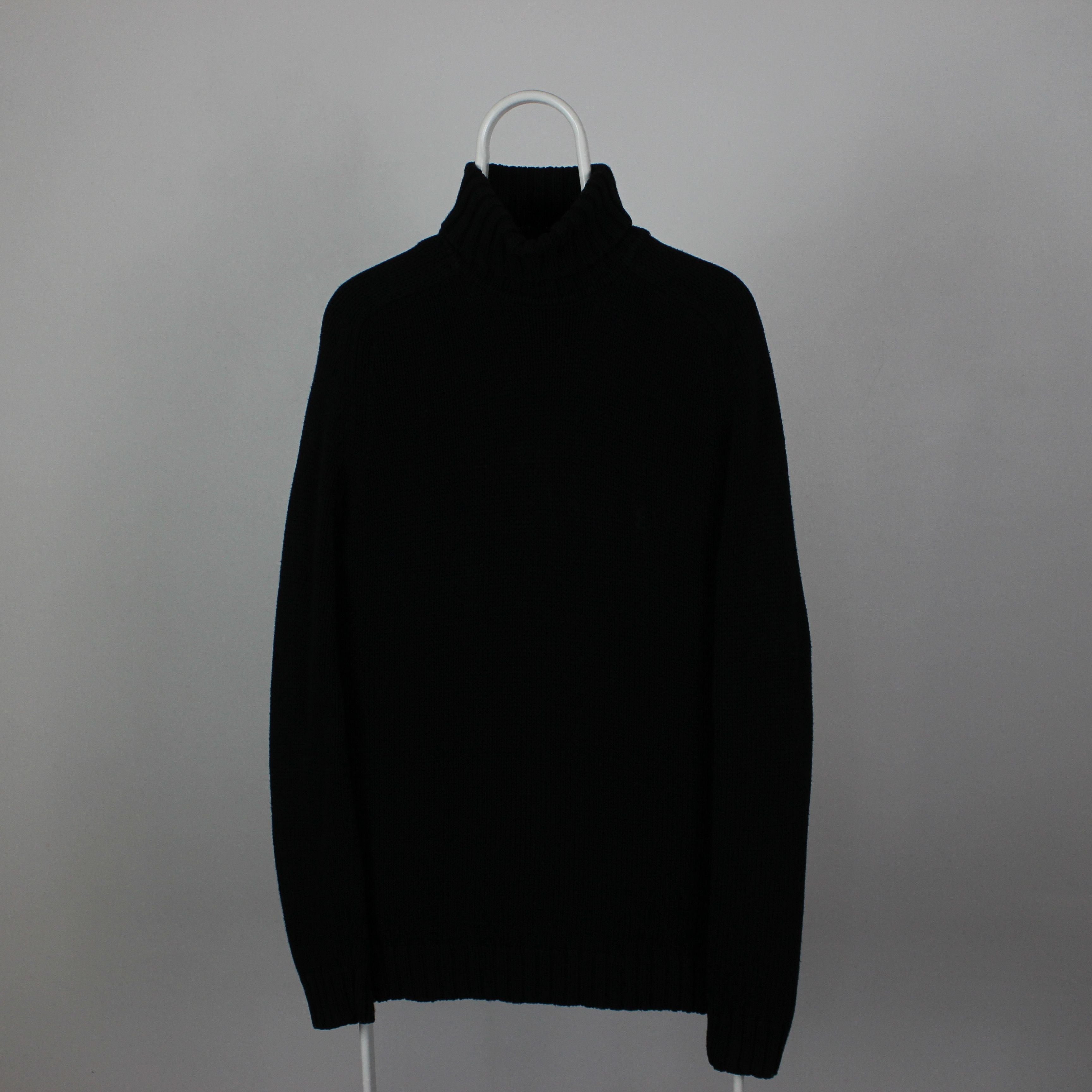 Yves Saint Laurent Yves Saint Laurent YSL sweater men jumper logo M black Size US M / EU 48-50 / 2 - 3 Thumbnail