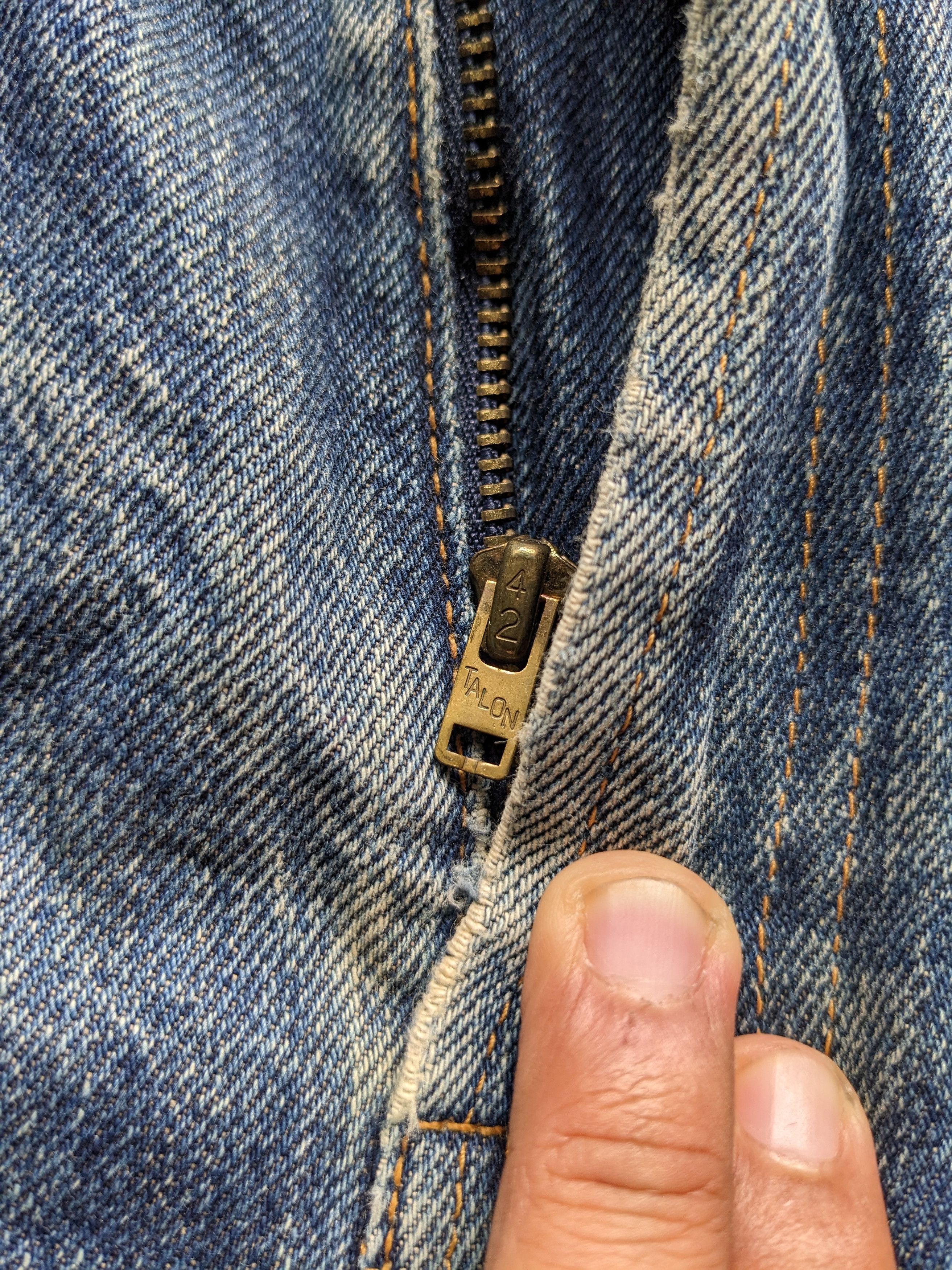 LVC × Levi's × Vintage Vintage Levi's LVC Big E selvedge distressed jeans Size US 32 / EU 48 - 8 Thumbnail