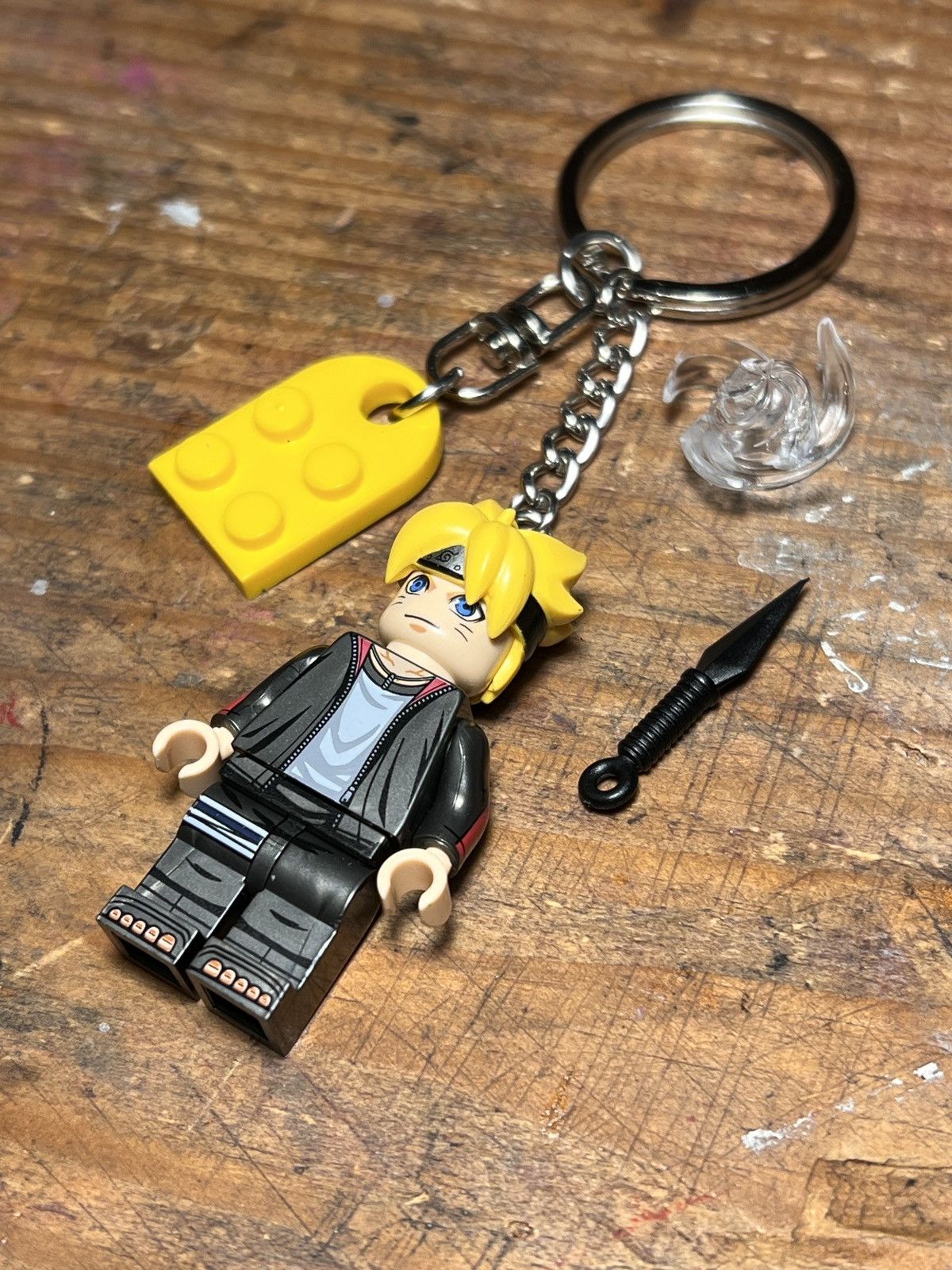 Anime naruto boruto sarada minifigure anime matching keychain Size ONE SIZE - 6 Thumbnail