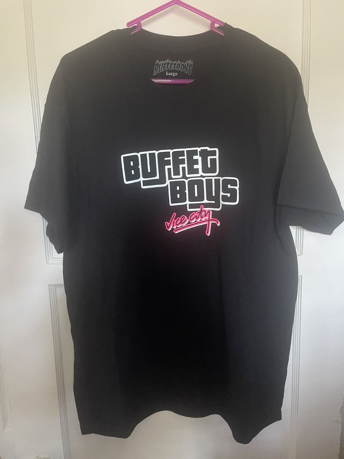 G59 Records Buffetboys vice city tee Size US L / EU 52-54 / 3 - 1 Thumbnail