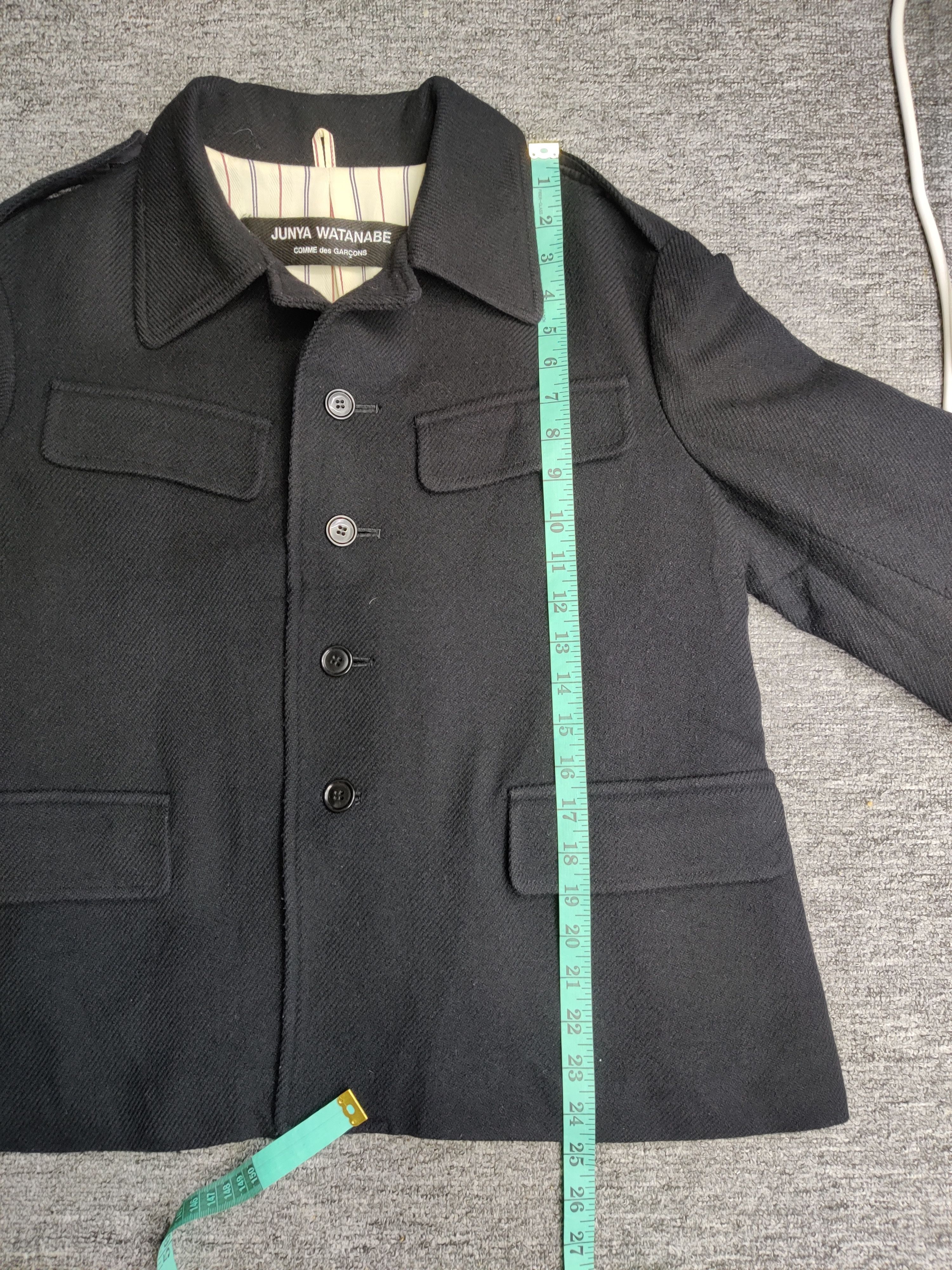 Junya Watanabe Junya Watanabe Comme Des Garcons Wool Coat Size US M / EU 48-50 / 2 - 13 Thumbnail