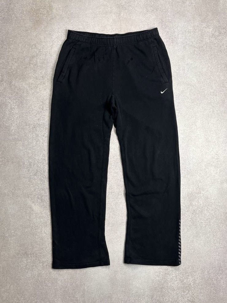 Nike × Vintage ⚡️QUICK SALE⚡️VINTAGE NIKE SWOOSH BAGGY COTTON SWEATPANTS Y2K Size US 34 / EU 50 - 1 Thumbnail