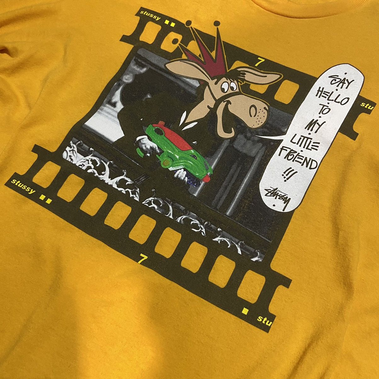 Stussy Stussy Scarface Al Pacino La Brea Film Festival Size US L / EU 52-54 / 3 - 2 Thumbnail
