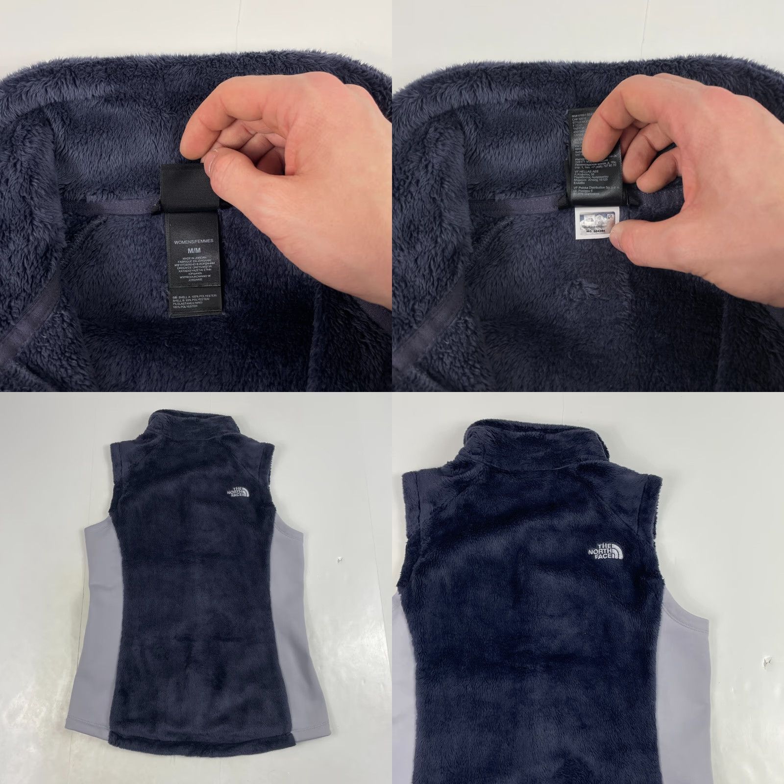 The North Face The North Face Vest Womens Medium Purple Osito Fleece Full Zip Outdoor Ski Hiking Size M / US 6-8 / IT 42-44 - 8 Thumbnail