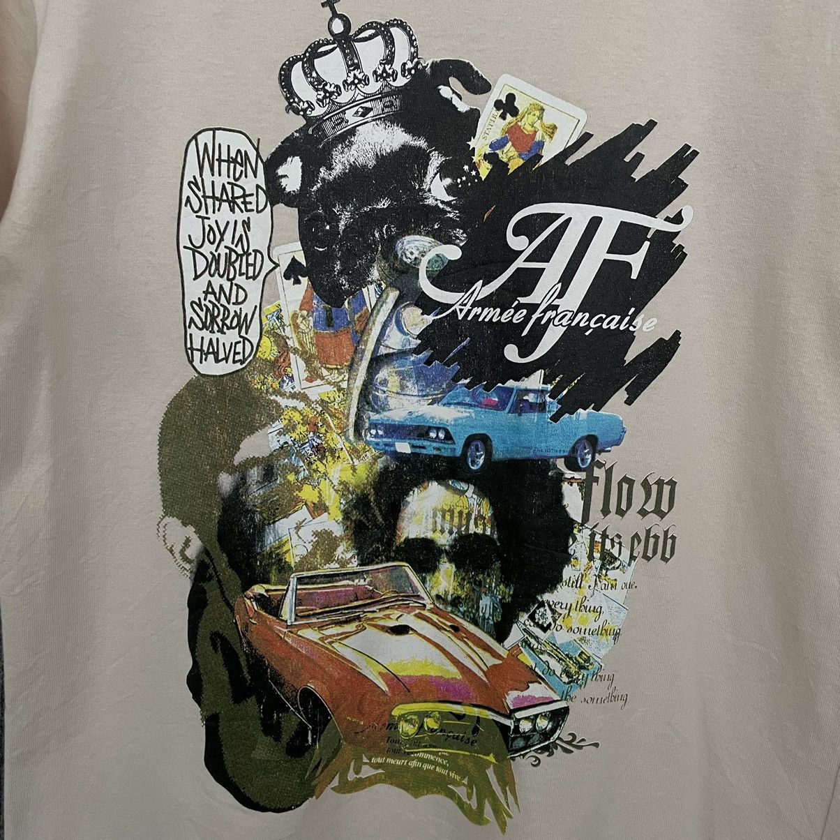 Japanese Brand Armee Francaise Affliction Cyber Gothic Stussy Style Skater Size US M / EU 48-50 / 2 - 2 Thumbnail