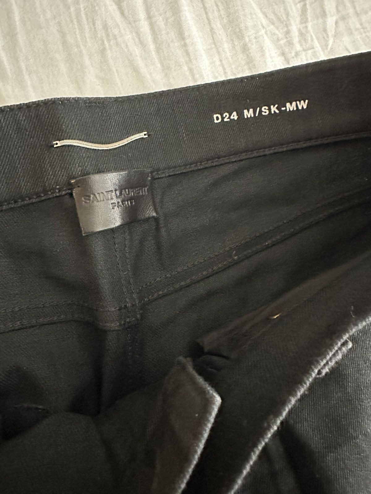 Saint Laurent Paris Saint Laurent Denim D24 M/SK-MW Size US 31 - 3 Thumbnail