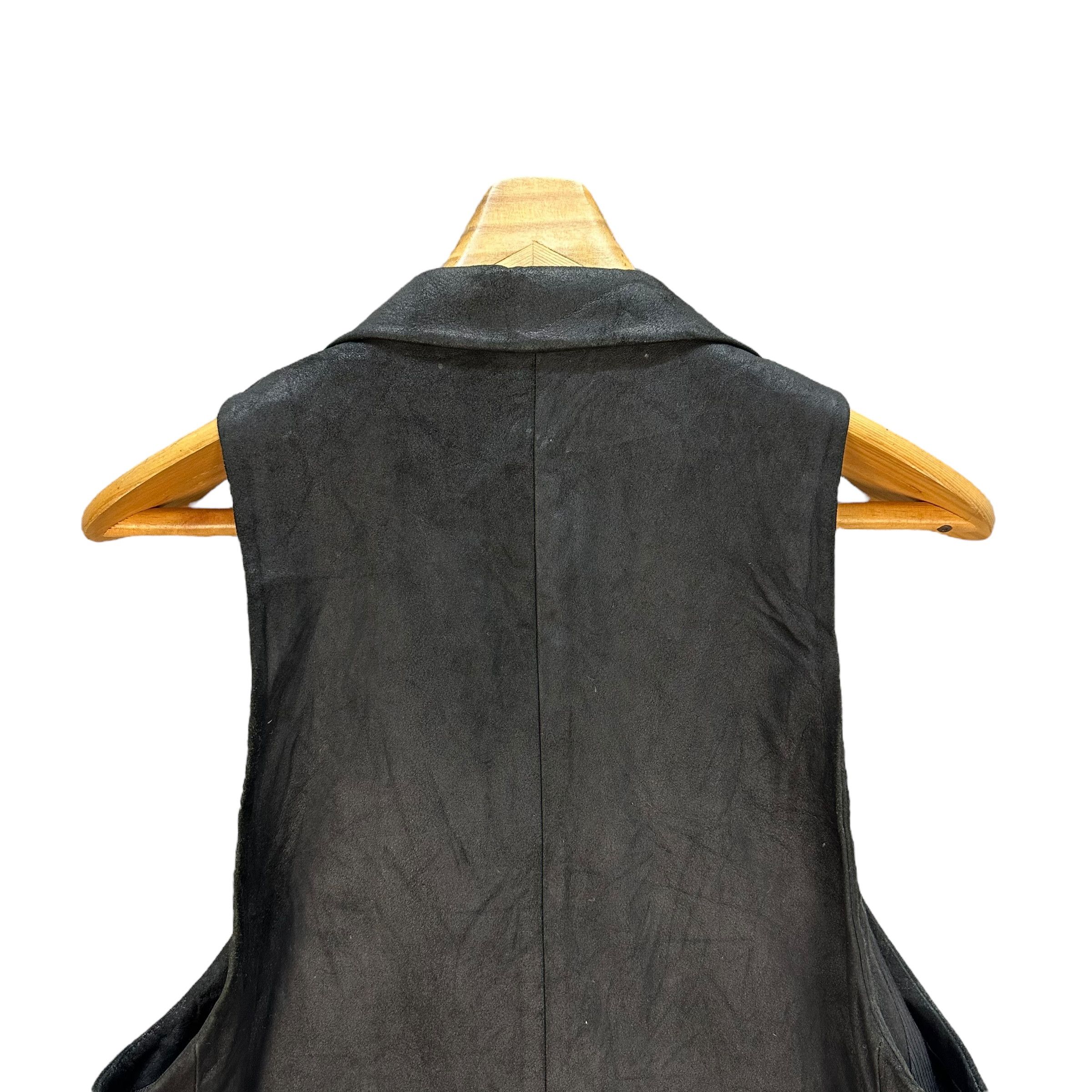 Number (N)ine Number (N)ine AW06 Silk Lined Sheepskin Vest #1500-A62 Size US S / EU 44-46 / 1 - 11 Thumbnail