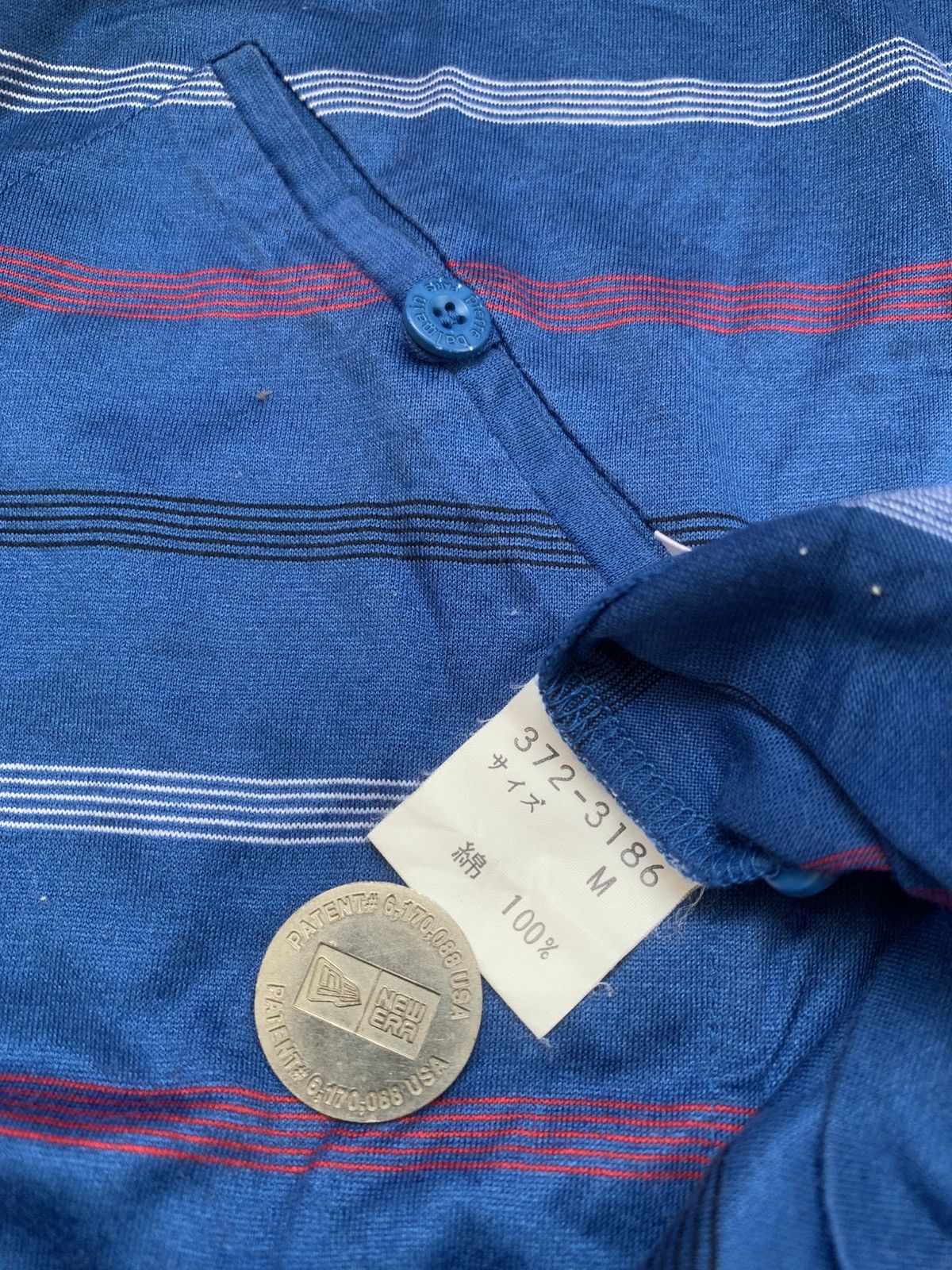 Balmain Vintage PIERRE BALMAIN Stripe Pocket Tee Shirt Size US M / EU 48-50 / 2 - 10 Thumbnail