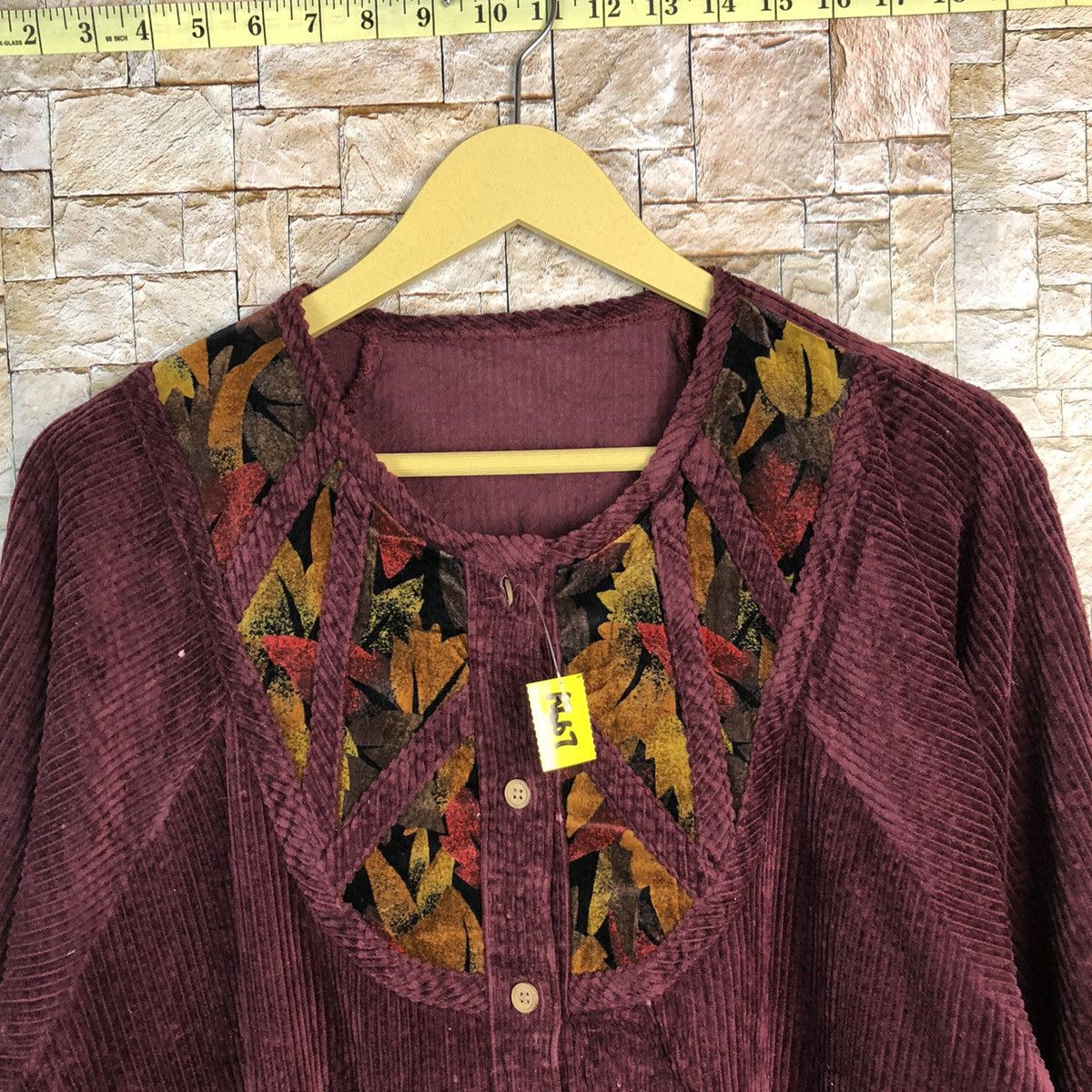 Japanese Brand Japan vintage art Purple shirt #A667 Size L / US 10 / IT 46 - 4 Thumbnail