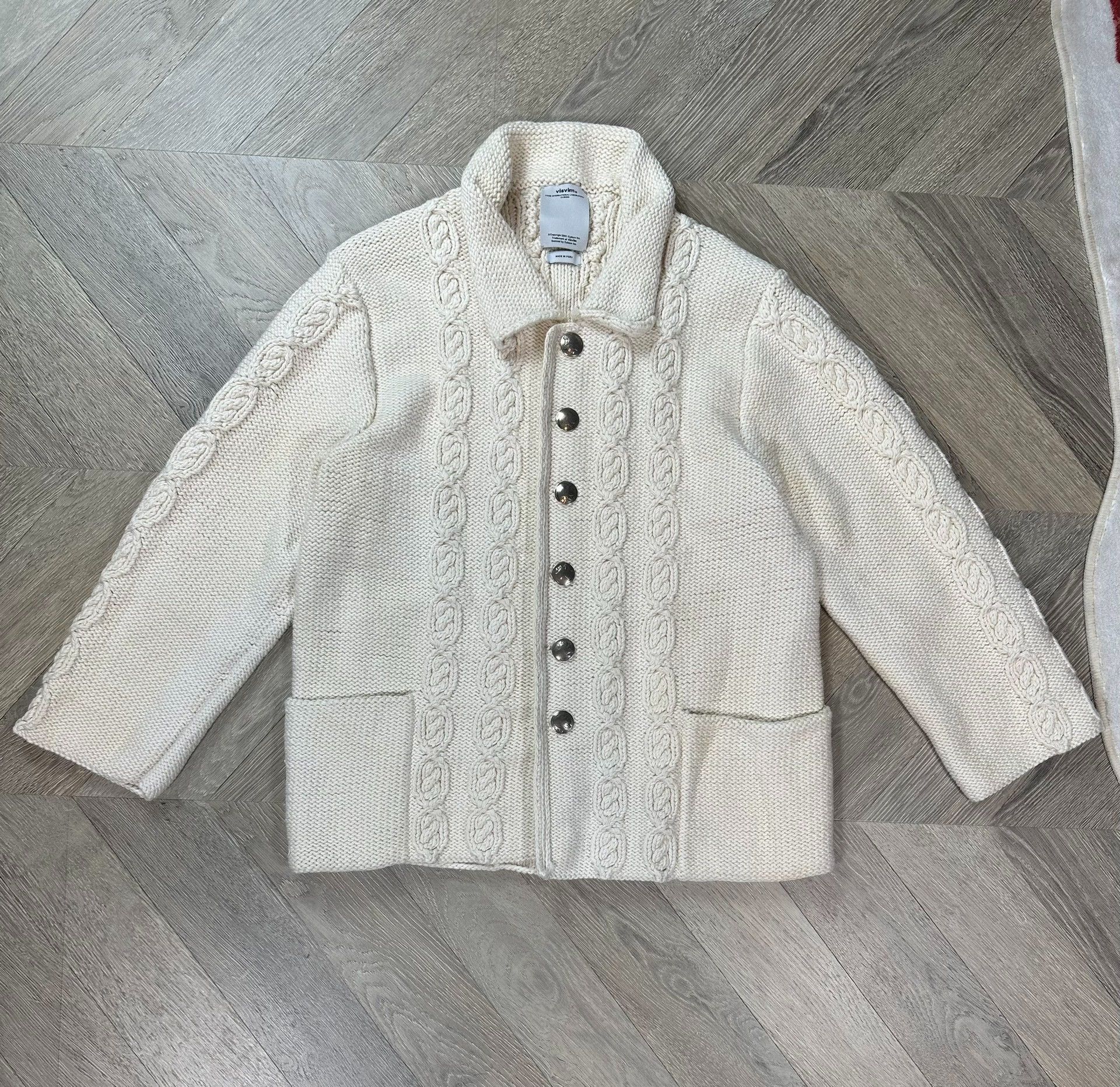 Visvim visvim highland knit bucky coverall ivory Size US M / EU 48-50 / 2 - 1 Thumbnail