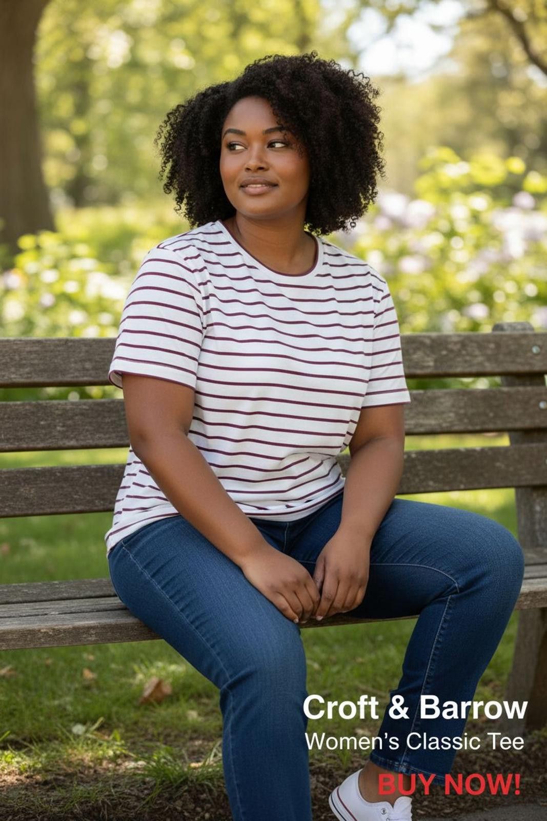 Croft & Barrow Croft & Barrow Women's Classic Short Sleeve Tee Size XXL / US 16-18 / IT 52-54 - 2 Thumbnail