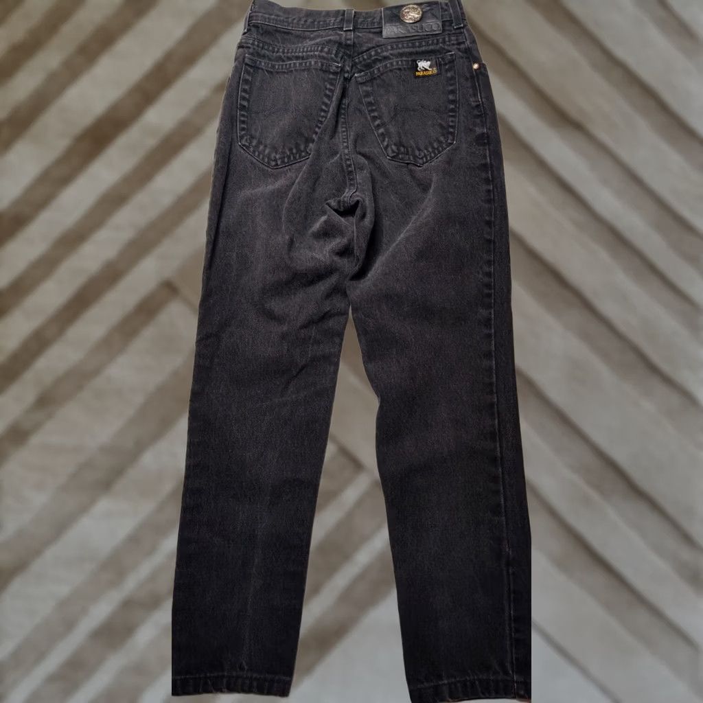 Parasuco PARASUCO Women Jeans 26x27 Black Tapered Ankle 5-Pocket Denim High Rise Regular Fit 100% Cotton Adults Womens Size 26" / US 2 / IT 38 - 1 Thumbnail