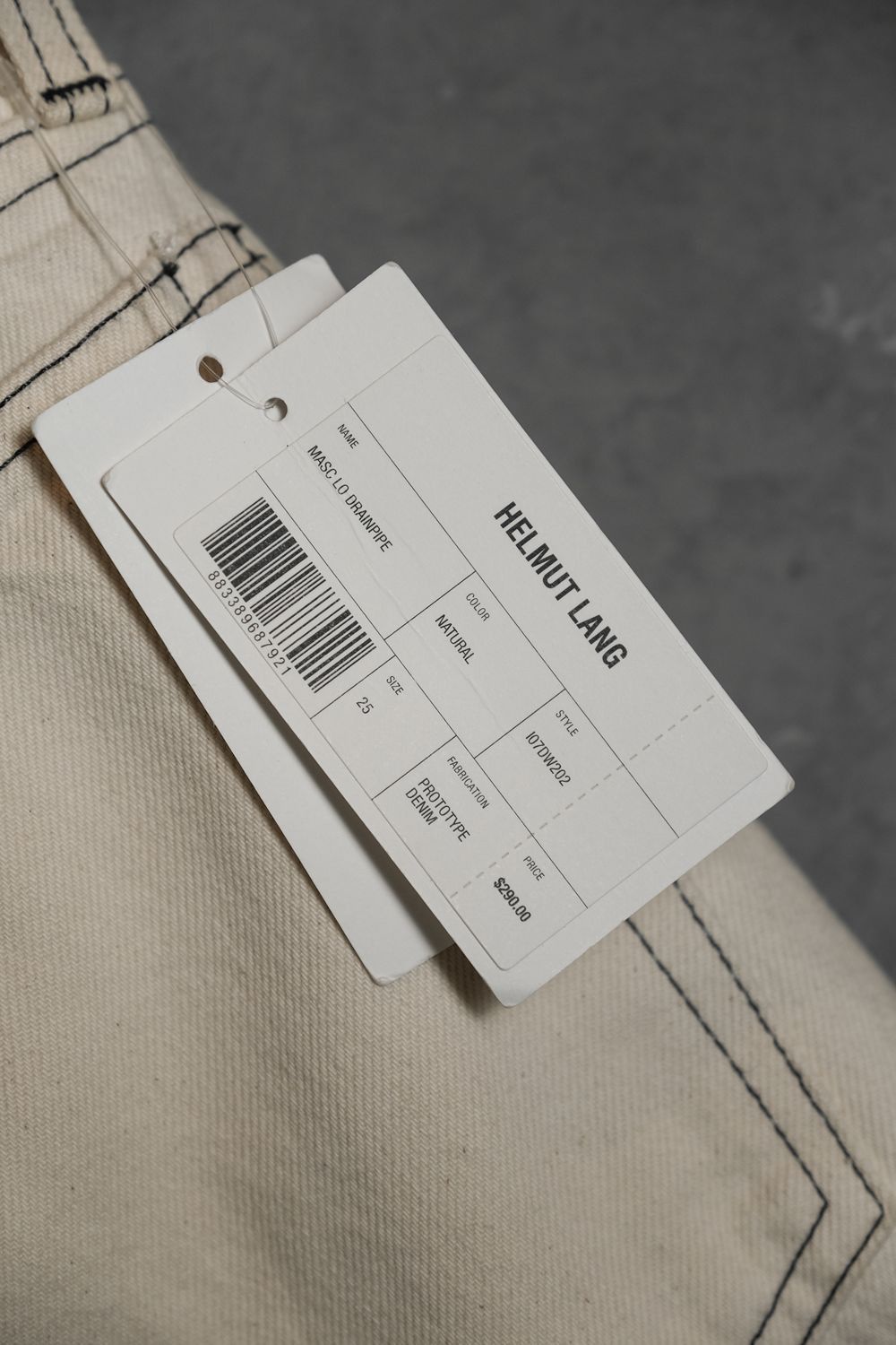 Helmut Lang Helmut Lang Mid-rise Natural Slim Jeans Size US 30 / EU 46 - 7 Thumbnail