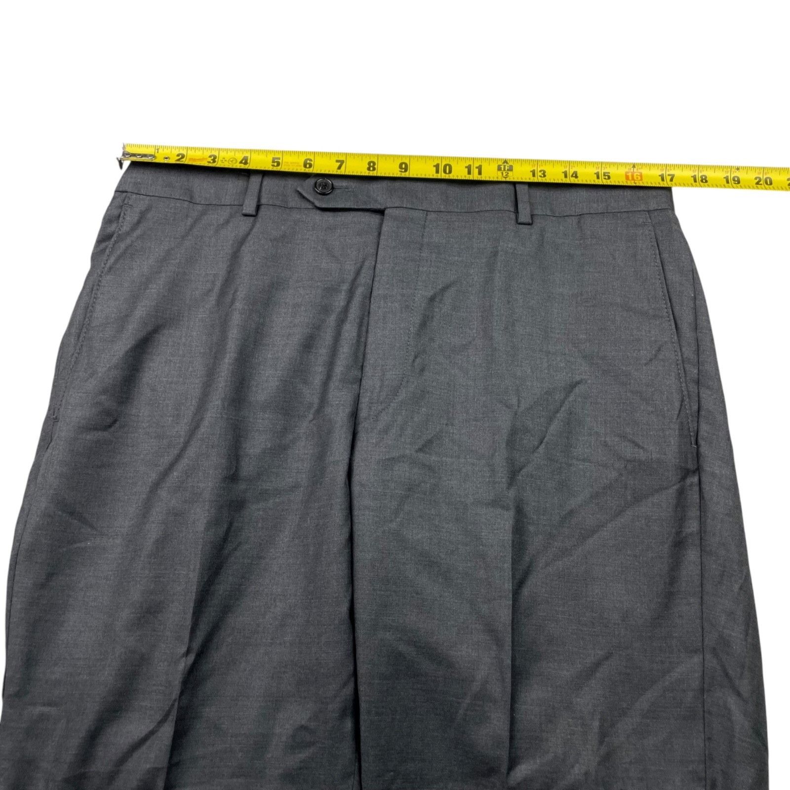 Samuelsohn Samuelsohn Men’s Bennet 100% Wool 2-Button Suit Gray • 42R | Size 42R - 20 Thumbnail