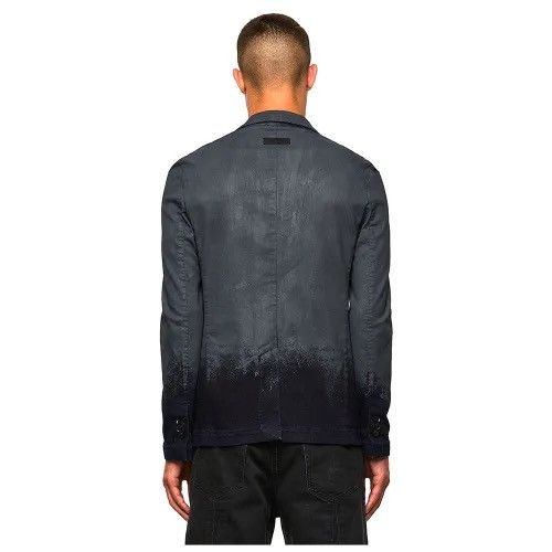 Diesel Diesel Cupro Gradient – Avant Garde Dip Dye Tailored Jacket Size US S / EU 44-46 / 1 - 6 Thumbnail