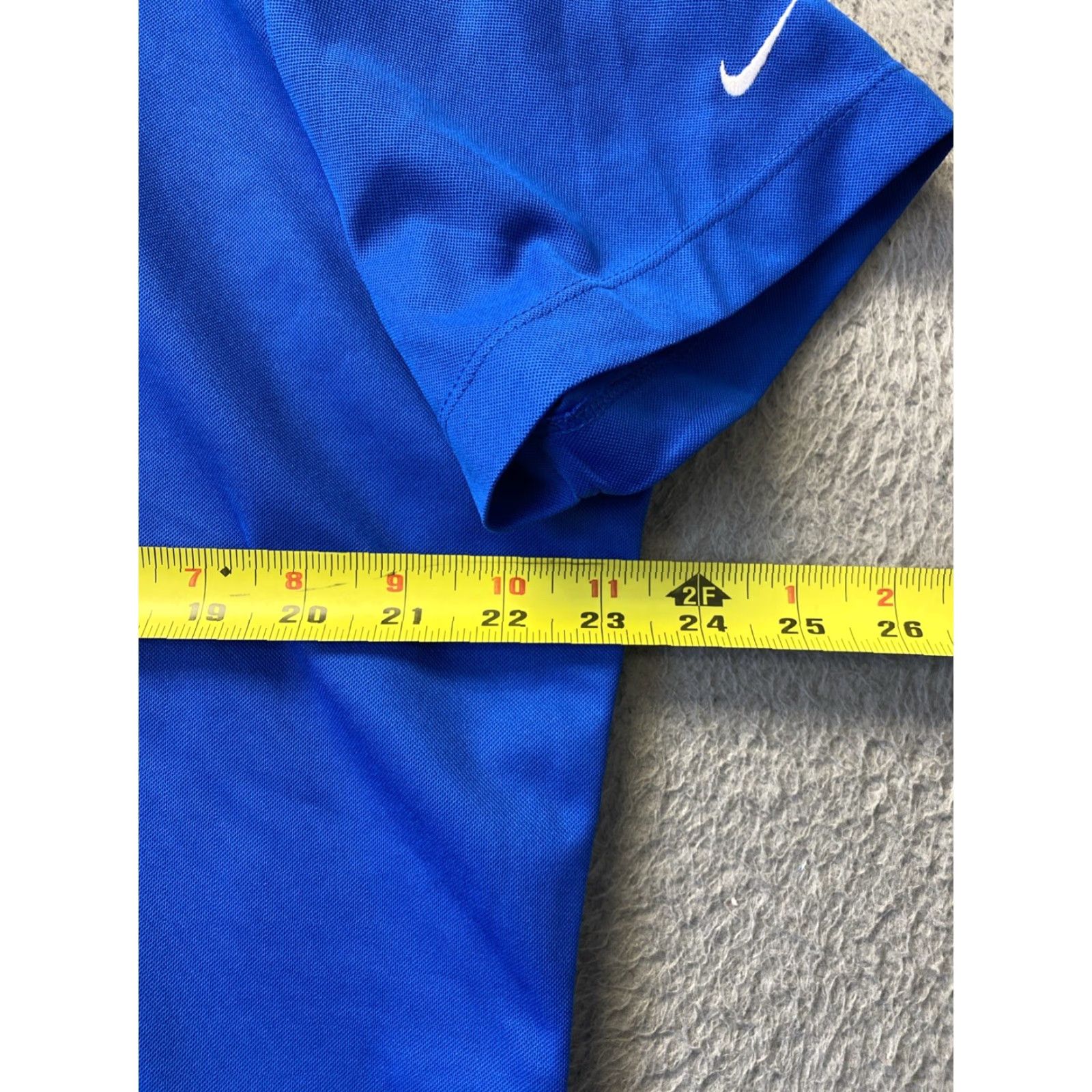 Nike Nike Golf Dri-Fit Polo Women's Shirt XXL Blue Embroidery 2XL Adult Womens Nike Golf Polo Shirt Size ONE SIZE - 6 Thumbnail