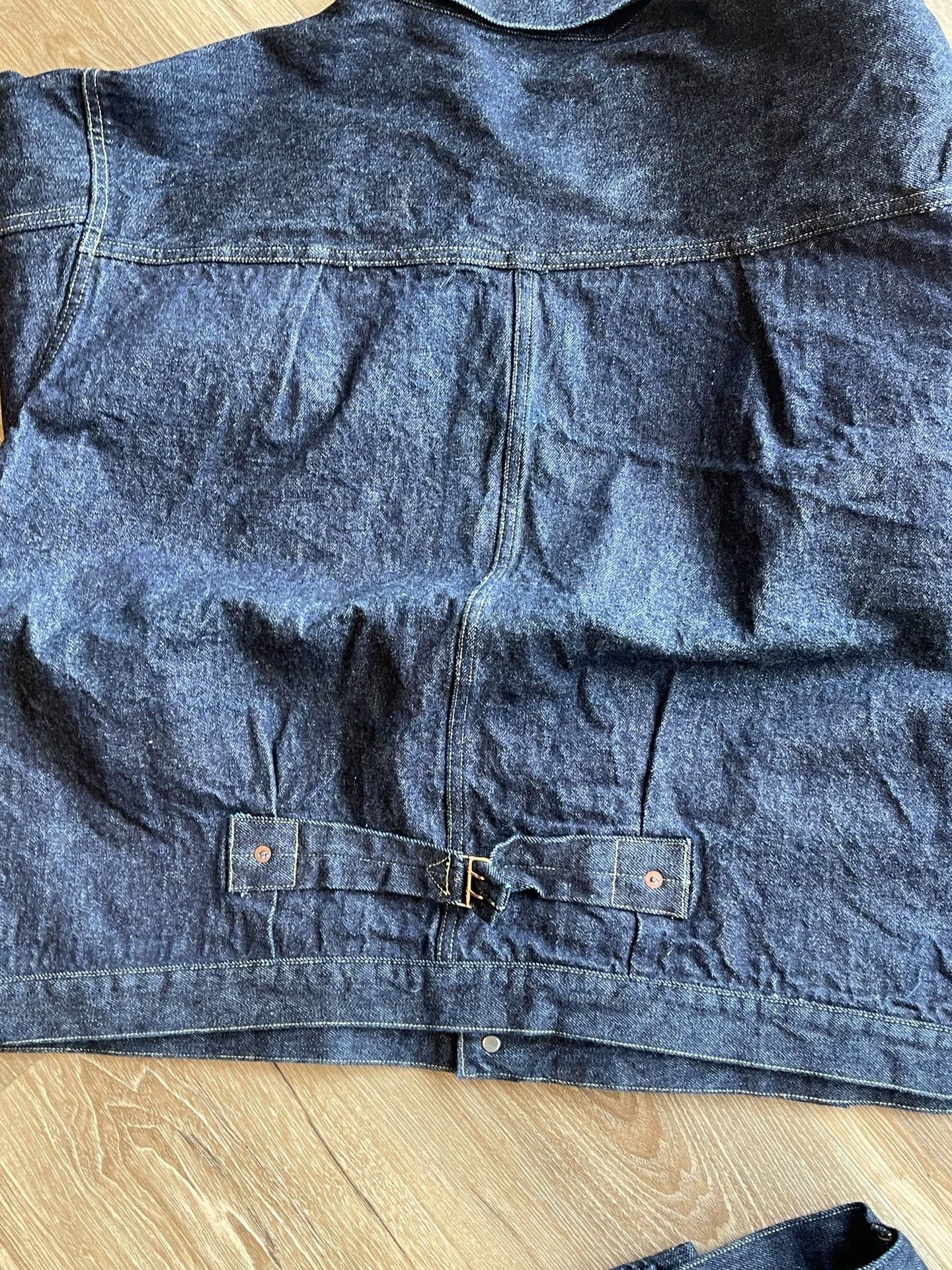 A.PRESSE A.PRESSE 1st Type Denim 13.5oz 24aw Indigo Denim Jacket 50 Size US M / EU 48-50 / 2 - 5 Thumbnail