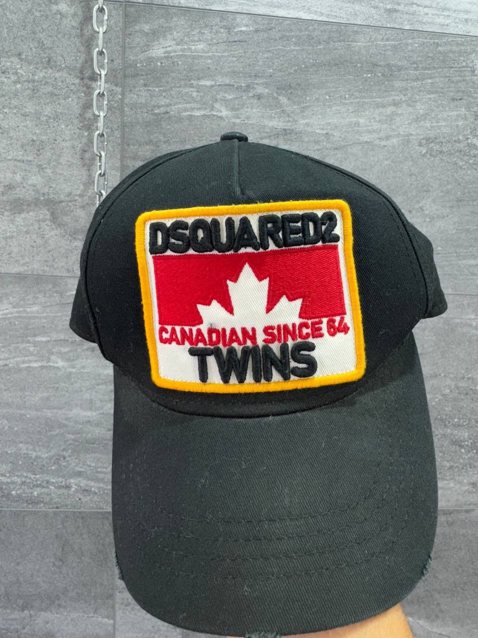 Dsquared2 Dsquared2 Twins Embroidered Patch Baseball Cap Size ONE SIZE - 1 Thumbnail