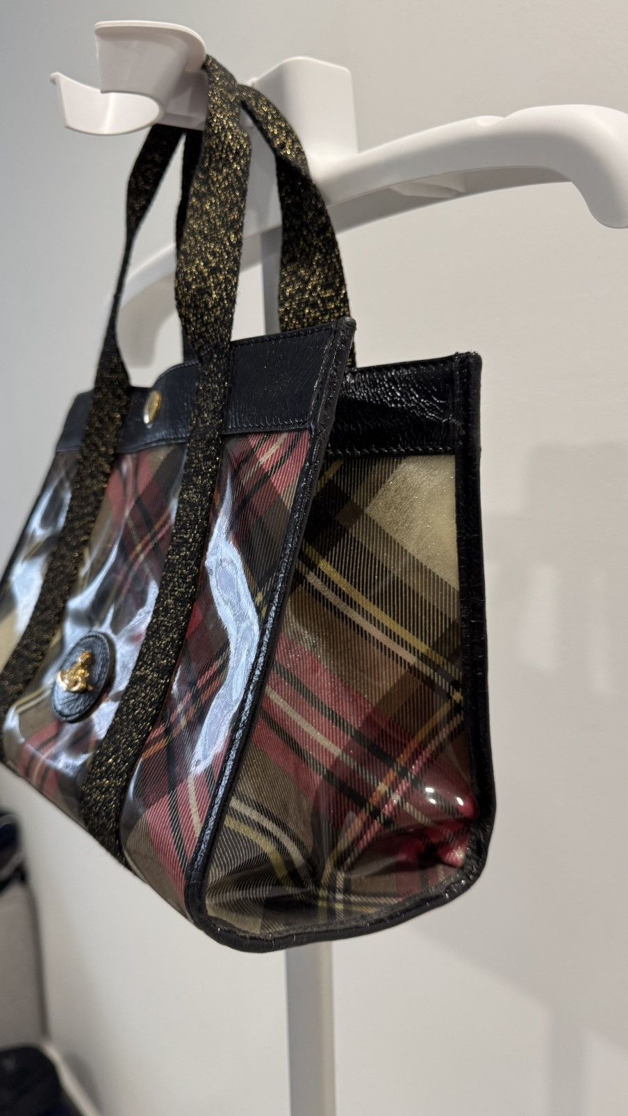 Vivienne Westwood Vivienne Westwood Tartan Tote Bag / Handcarry Size ONE SIZE - 3 Thumbnail