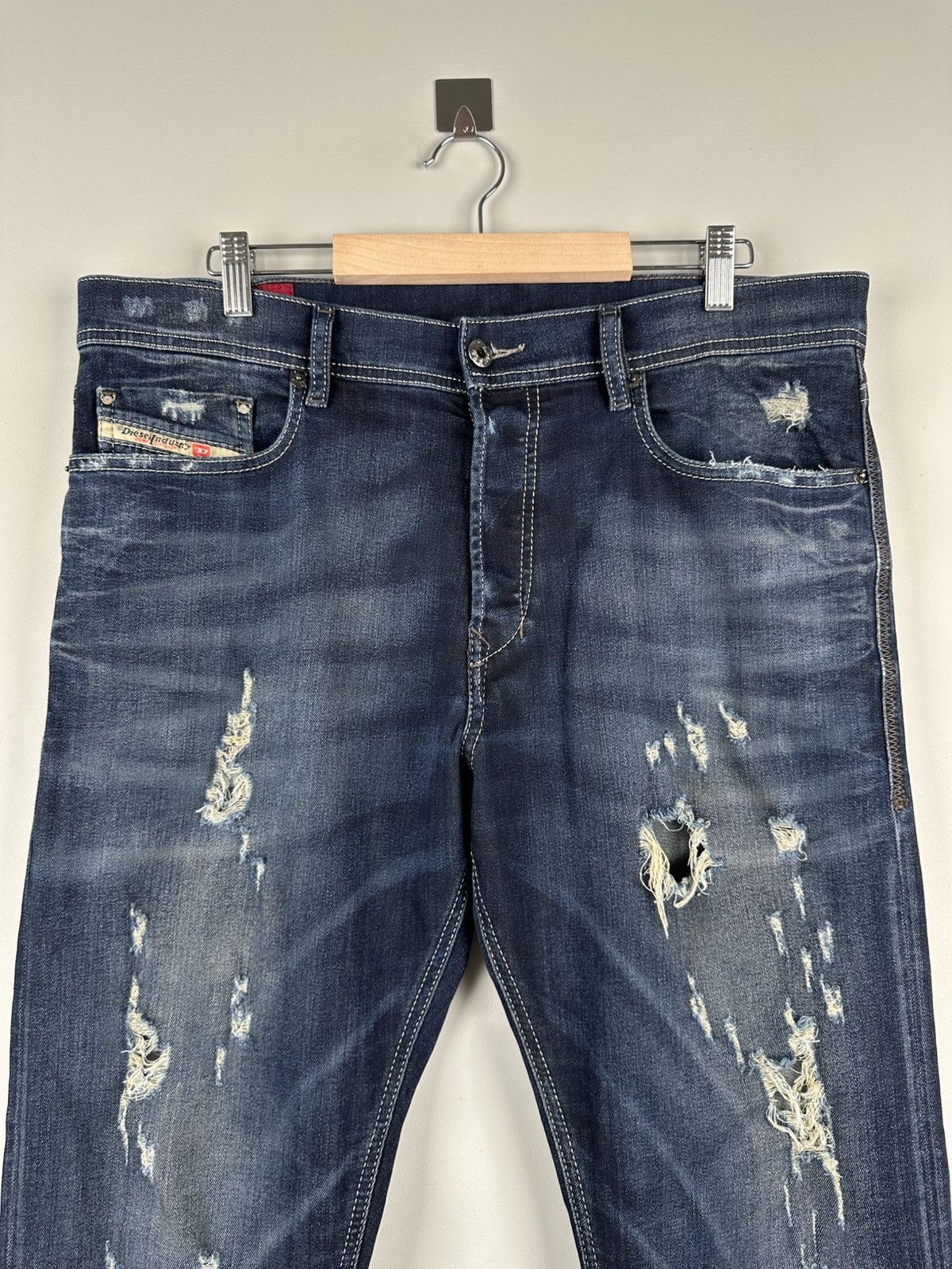 Diesel Diesel Tepphar Avant Garde Denim Jeans Size US 34 / EU 50 - 3 Thumbnail