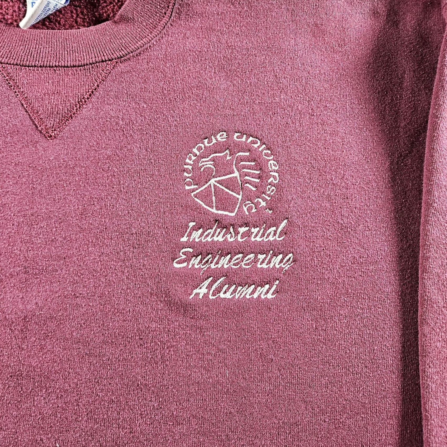 Russell Athletic VINTAGE Russell Athletic Sweatshirt Mens XL Red Purdue Engineering 90s Size US XL / EU 56 / 4 - 3 Thumbnail