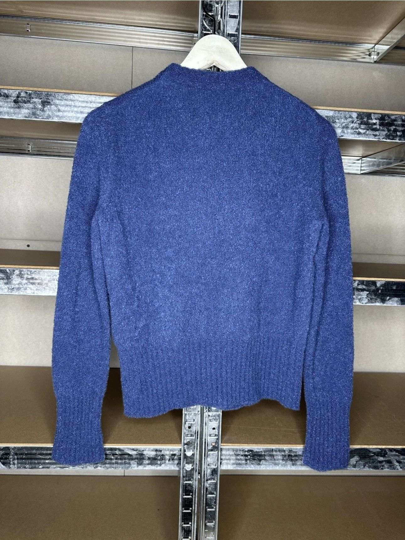 Fedeli Fedeli Italy Women's Blue Cashmere Sweater IT 42 Soft Knit Size M / US 6-8 / IT 42-44 - 2 Thumbnail
