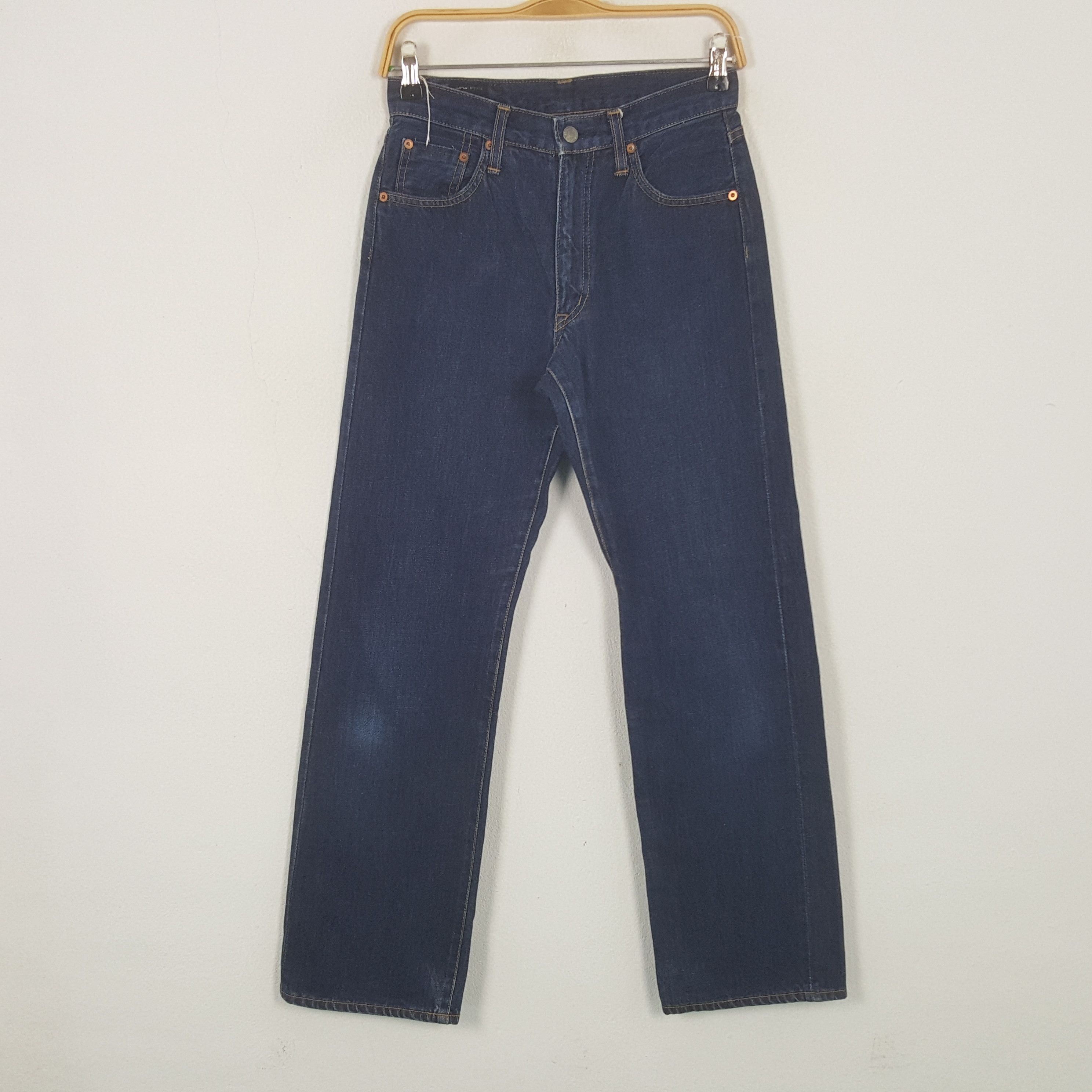 Japanese Brand Vintage Blueway Japanese Denim Jeans Size US 27 - 1 Thumbnail