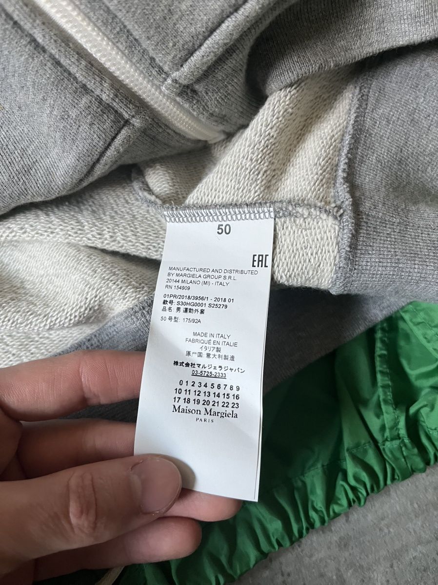 Maison Margiela Maison Margiela S/S 18 Atelier hoodie jacket 2 in 1 green Size US M / EU 48-50 / 2 - 21 Thumbnail