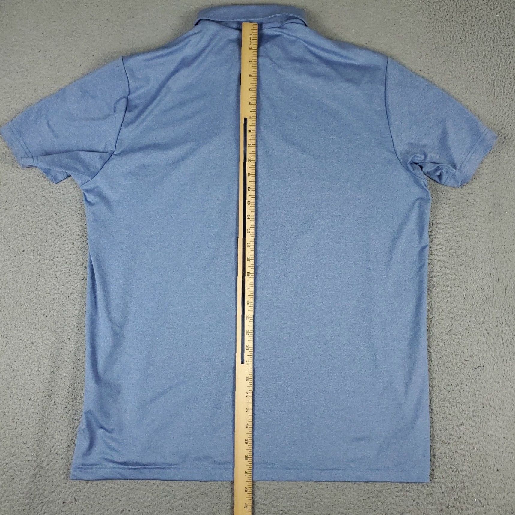 Adidas Adidas Polo Shirt Mens XL Blue Regular Short Sleeve Polo Shirt - Adidas Polo Shirt Men XL Blue Casual Golf Short Sleeve Size US XL / EU 56 / 4 - 4 Thumbnail
