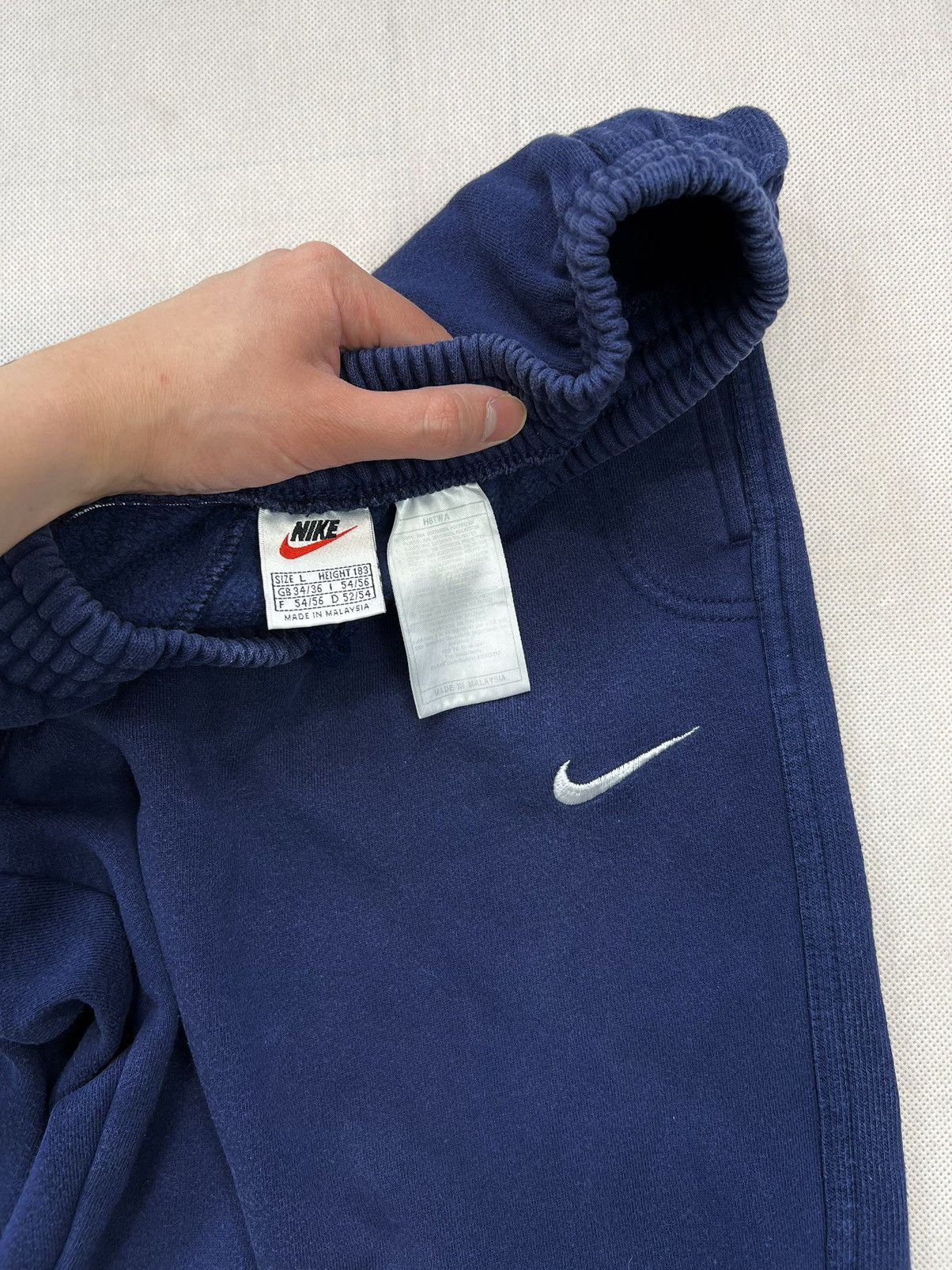 Nike × Vintage Baggy Pants Nike Vintage 80’s 90’s Swoosh Size US 34 / EU 50 - 3 Thumbnail