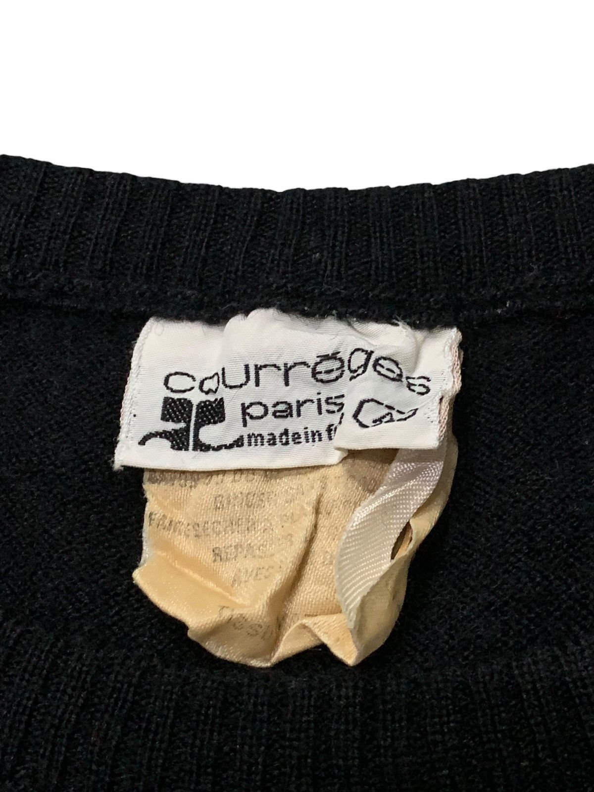Courreges Vintage Courreges Longsleeve Size M / US 6-8 / IT 42-44 - 5 Thumbnail