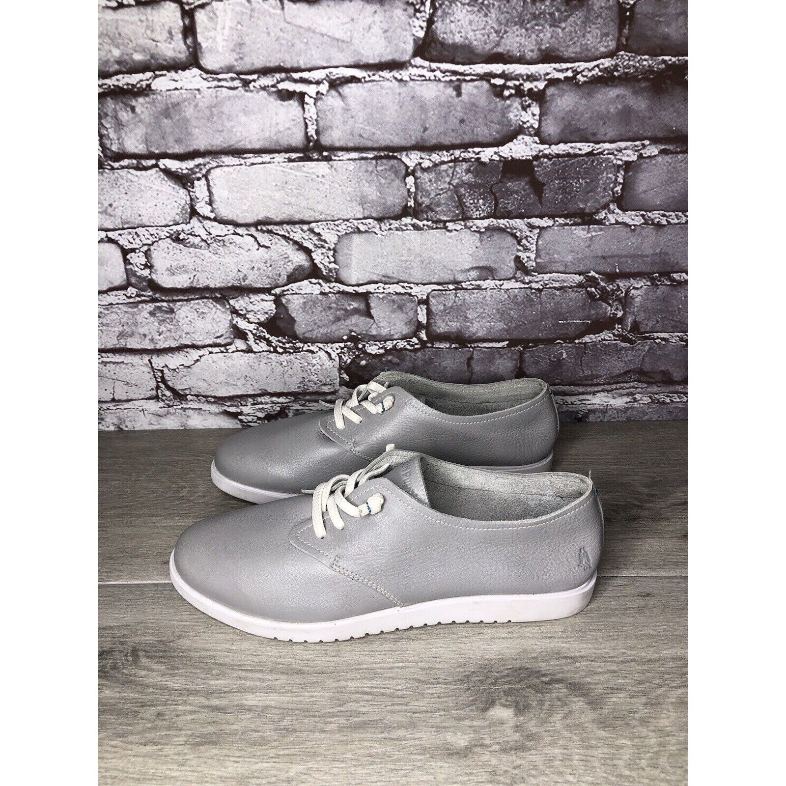 Hush Puppies Hush Puppies Bounce Plus Gray Leather Lightweight Sneakers W Size US 12 / IT 42 - 11 Thumbnail