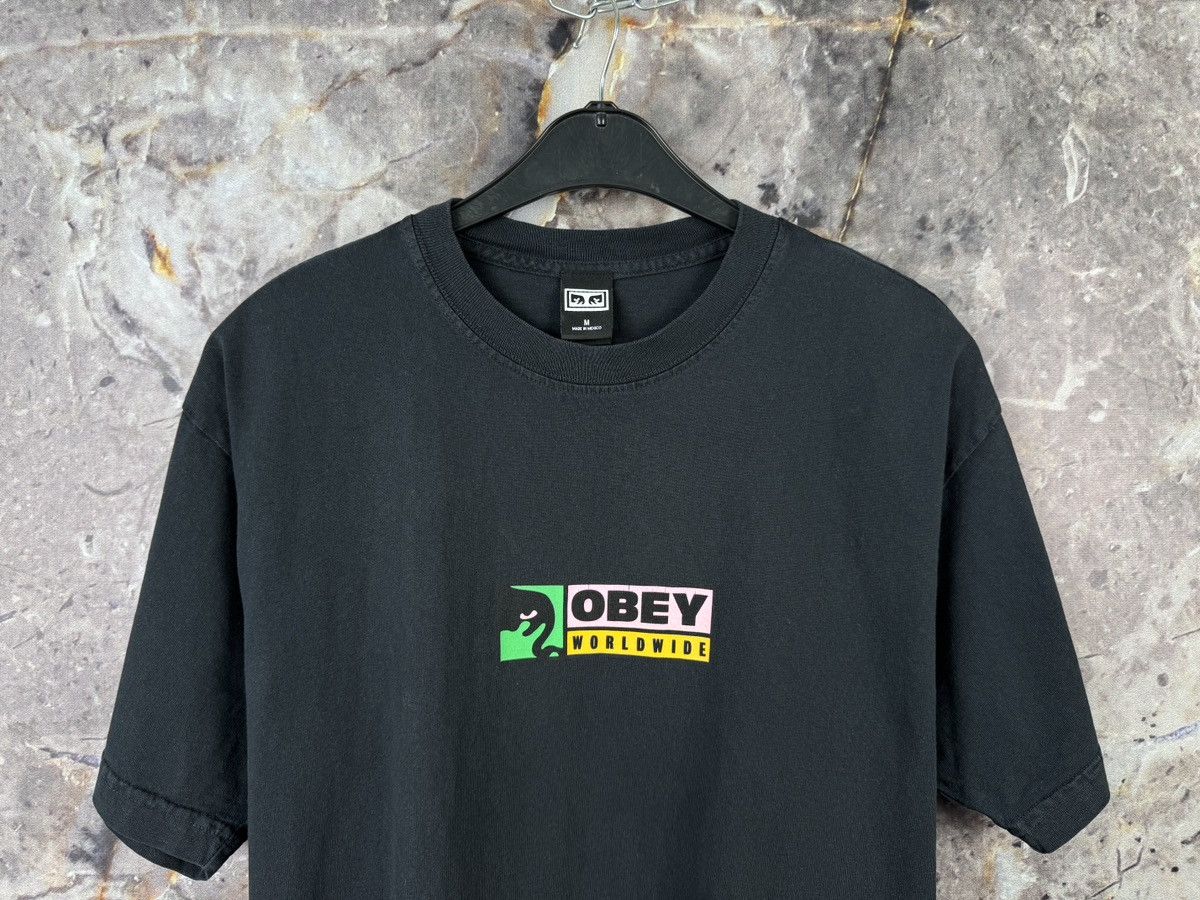 Obey × Other Men’s Obey World Wibe T-Shirt Streetwear Size Medium Size US M / EU 48-50 / 2 - 2 Thumbnail