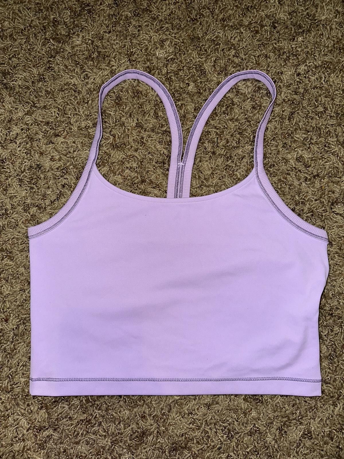Nike Nike Women's One Fitted Dri-FIT Cropped Tank Top Sample Size ONE SIZE - 1 Thumbnail