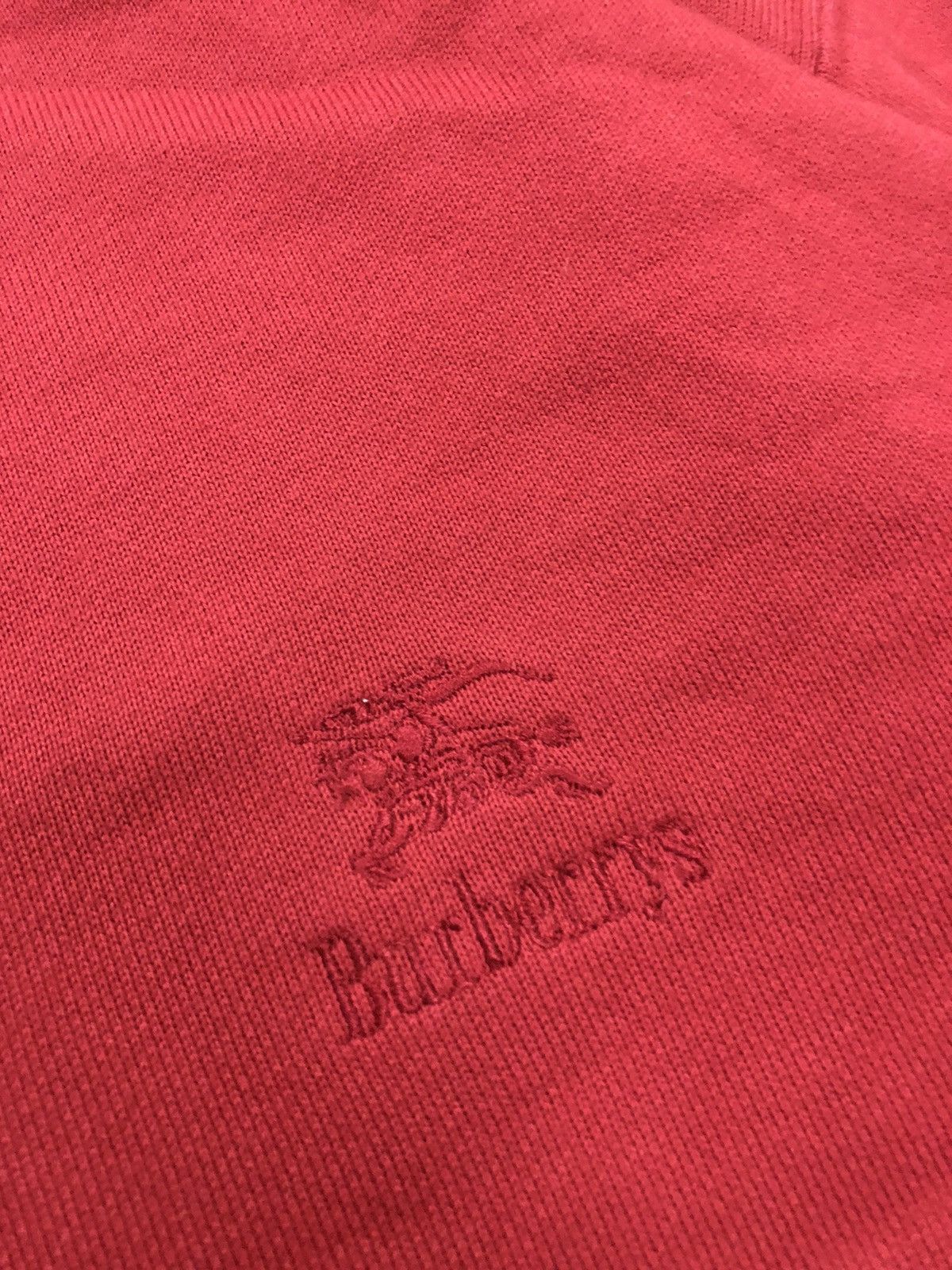 Burberry × Vintage BURBERRY MINI LOGO PULLOVER SWEATER Size L / US 10 / IT 46 - 5 Thumbnail