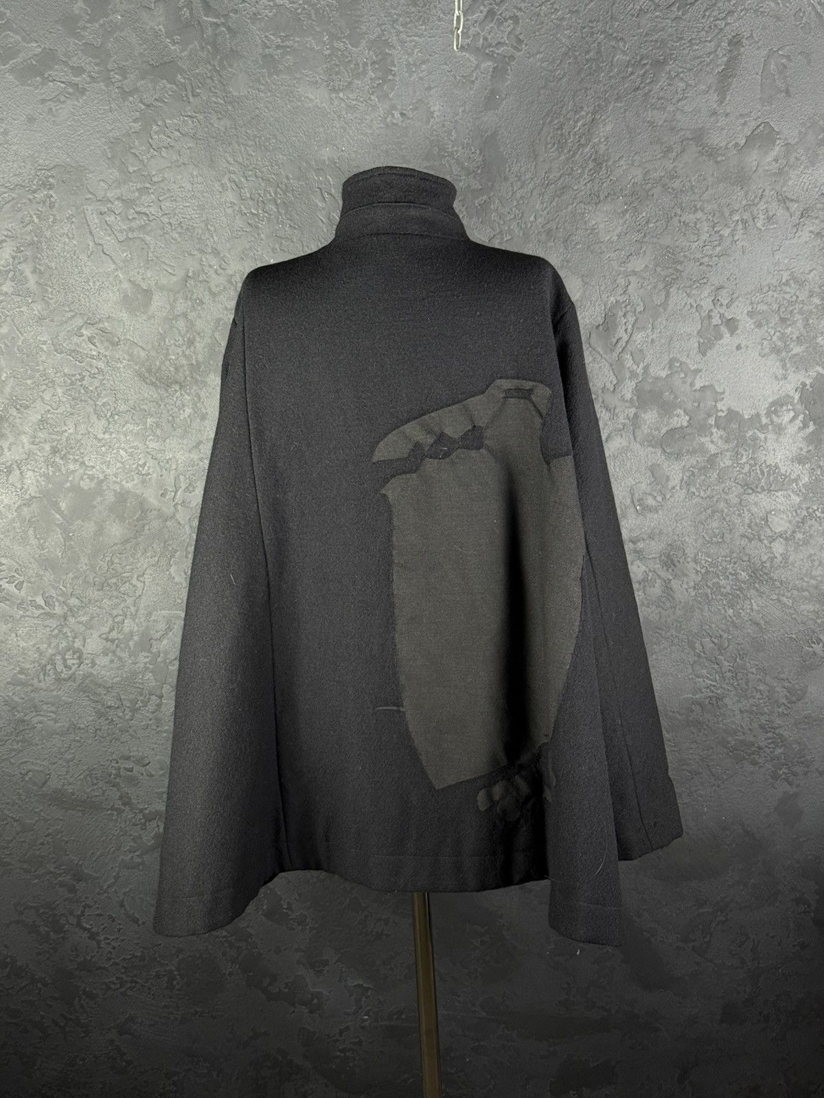 Rundholz RUNDHOLZ Avant-Garde Black Wool Jacket Oversized Size M / US 6-8 / IT 42-44 - 12 Thumbnail