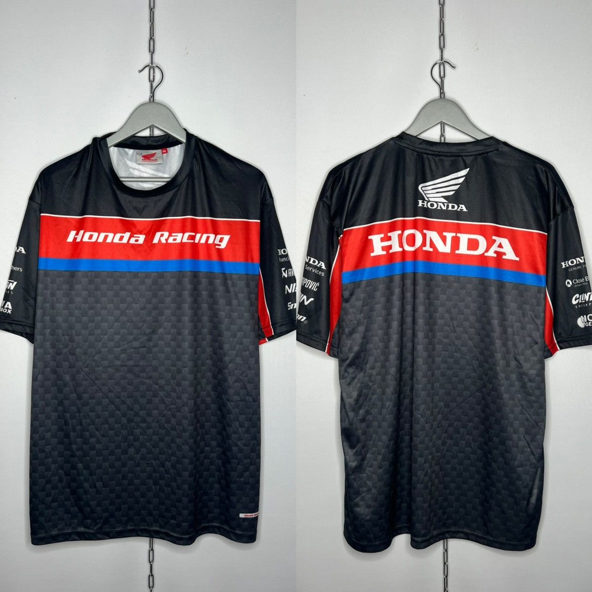 Honda Honda Racing Official Full Sponsors T-Shirt Tee F1 Team Size US XXL / EU 58 / 5 - 1 Thumbnail