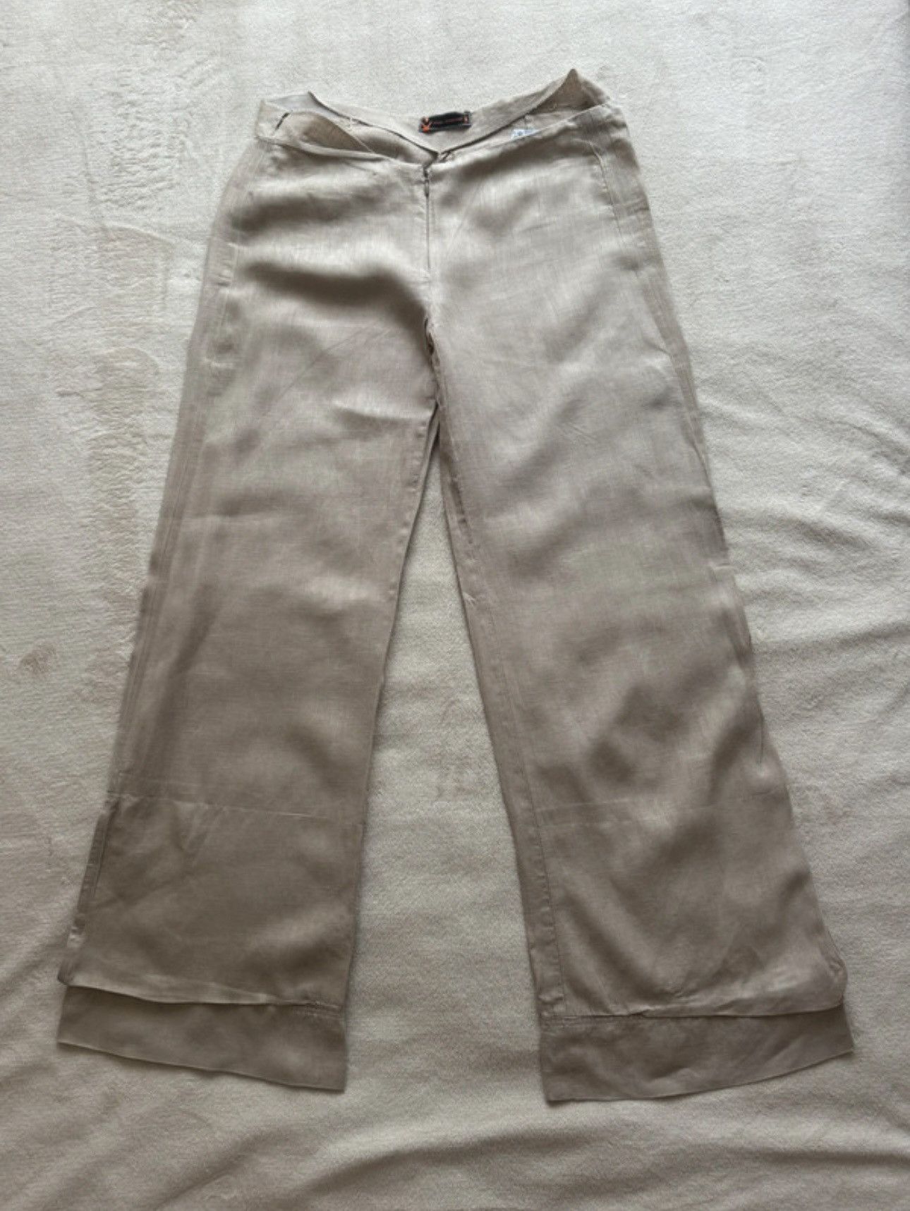 Cop Copine Cop Copine linen wide cargo pants gorpcore Size 29" - 3 Thumbnail