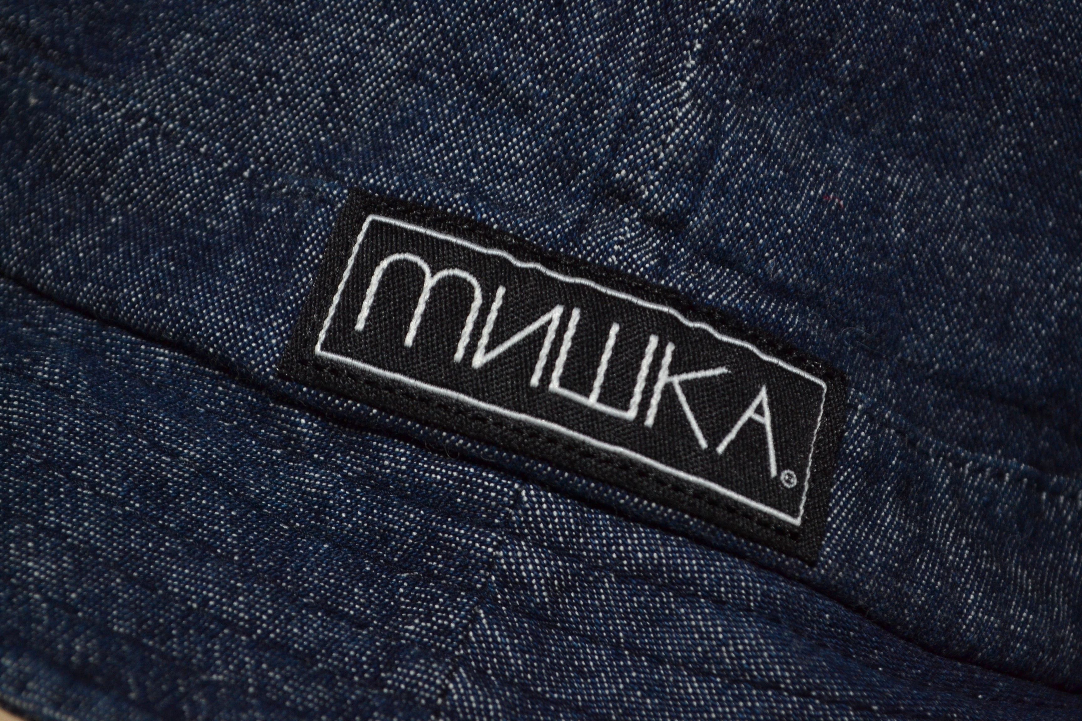 Mishka Mishka Мишка Denim Bucket Hat Logo Size ONE SIZE - 3 Thumbnail