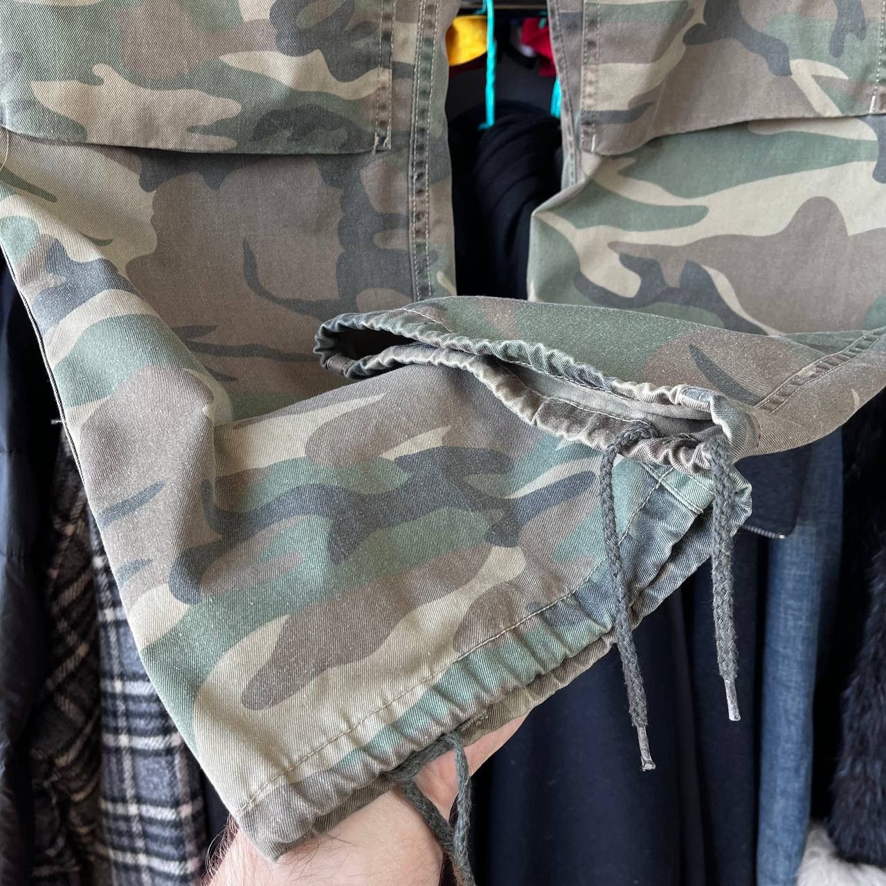 Dickies × Vintage Dickies Military Camo Cargo Work Pants Double Knee Rap SK8 Size US 36 / EU 52 - 9 Thumbnail