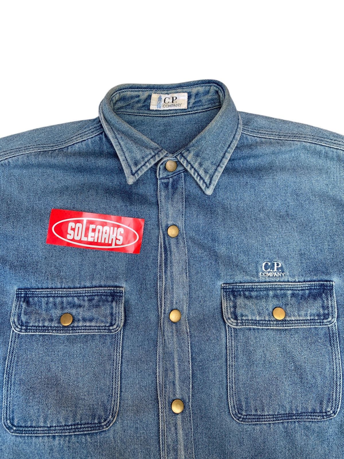 C.P. Company × Vintage Vtg CP Company jeans jacket rare Size US S / EU 44-46 / 1 - 4 Thumbnail