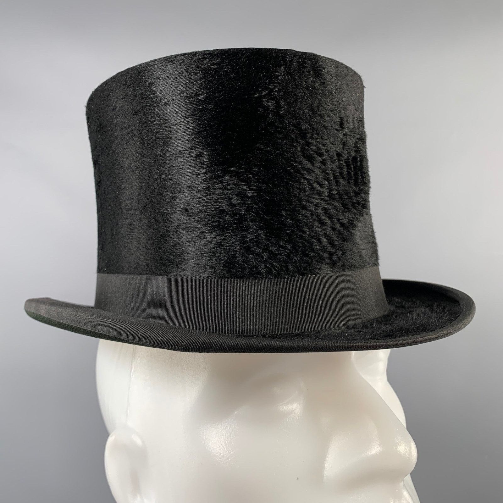 Other SPECIAL MAKE Black Felt Top Hat Size ONE SIZE - 2 Thumbnail