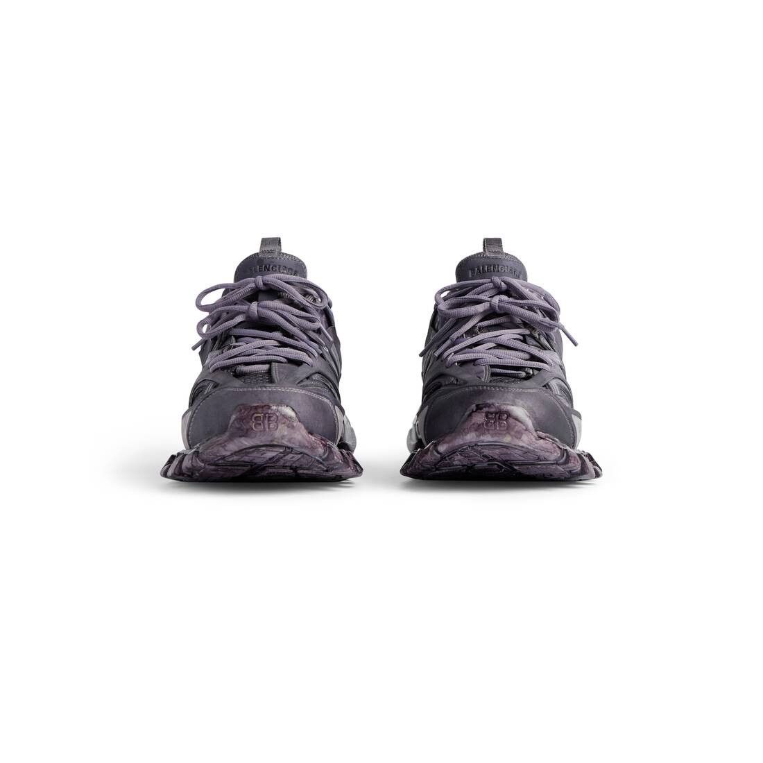 Balenciaga o1mt1gz0325 Track Sneakers in Faded Purple Size US 8 / IT 38 - 3 Thumbnail
